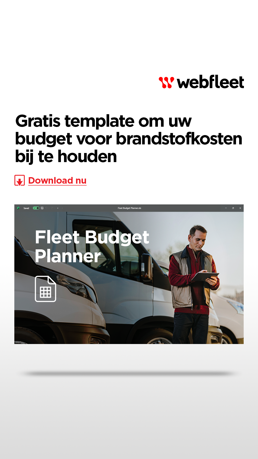 Webfleet Facebook ad