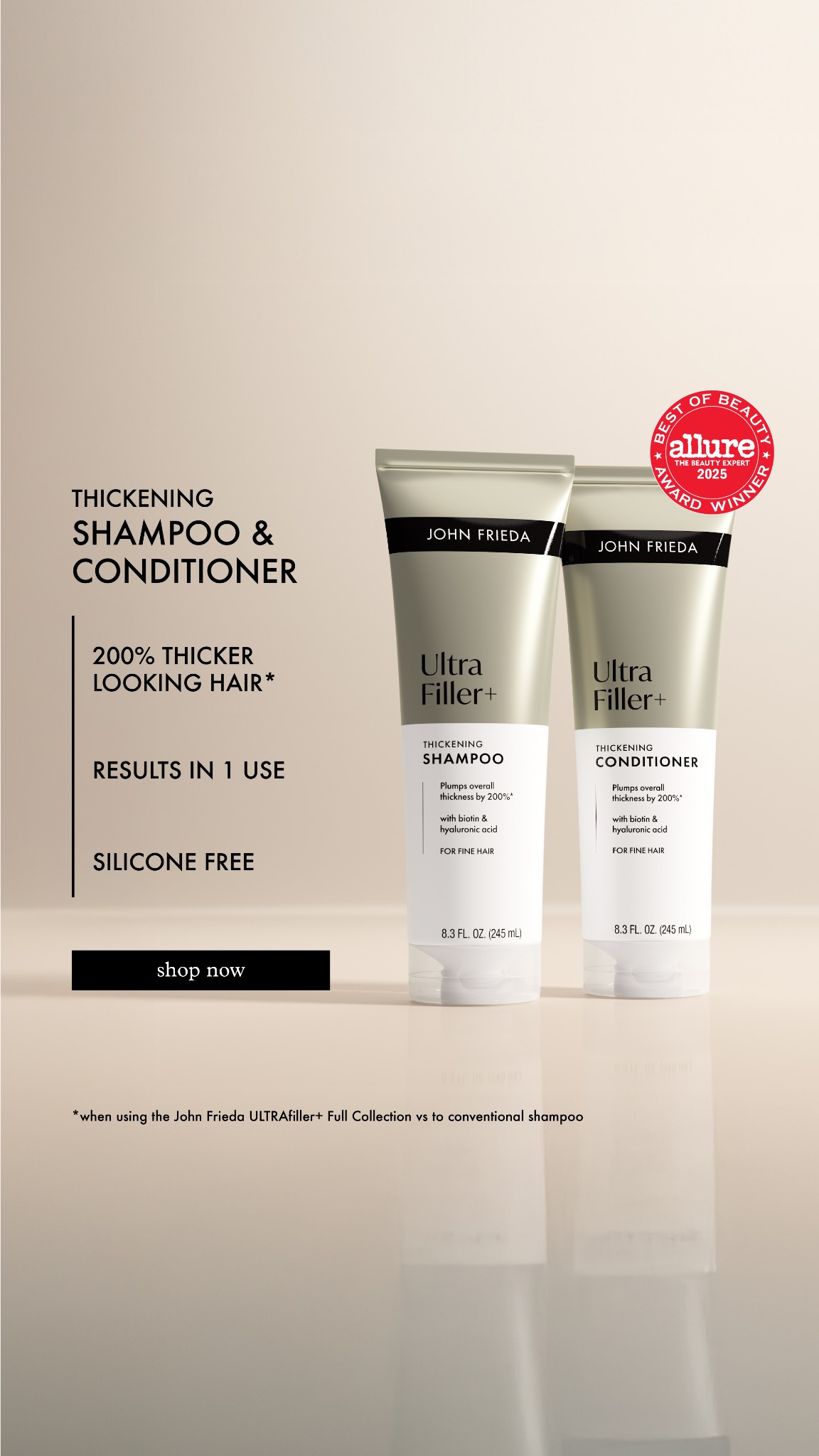 John Frieda US Facebook ad
