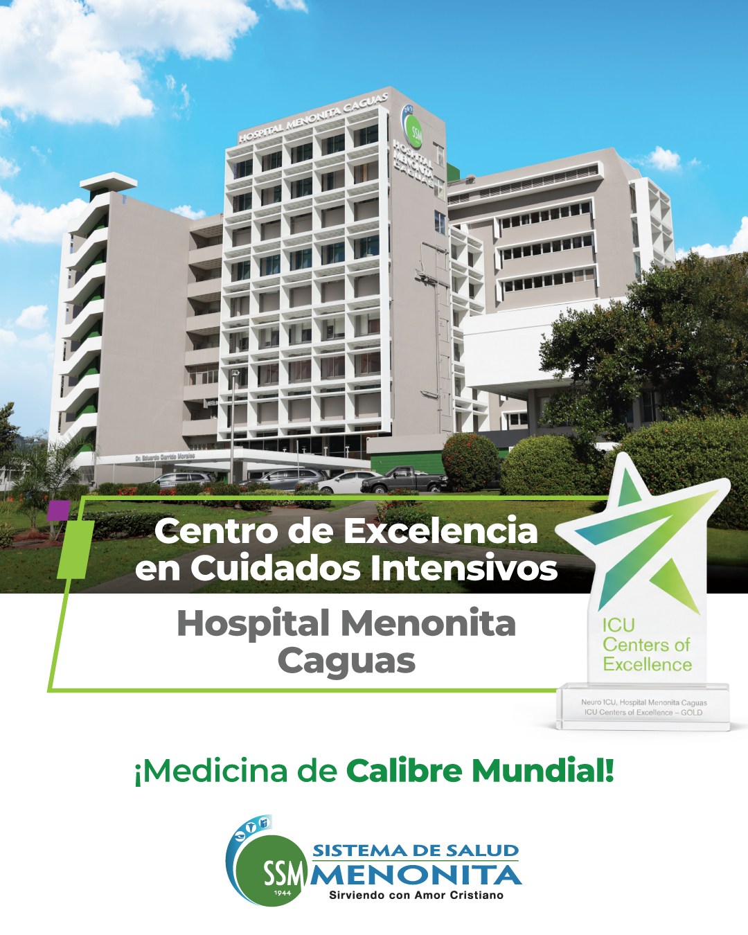 Sistema de Salud Menonita Facebook ad: Nos enorgullece compartir que nuestro Hospital Menonita…
