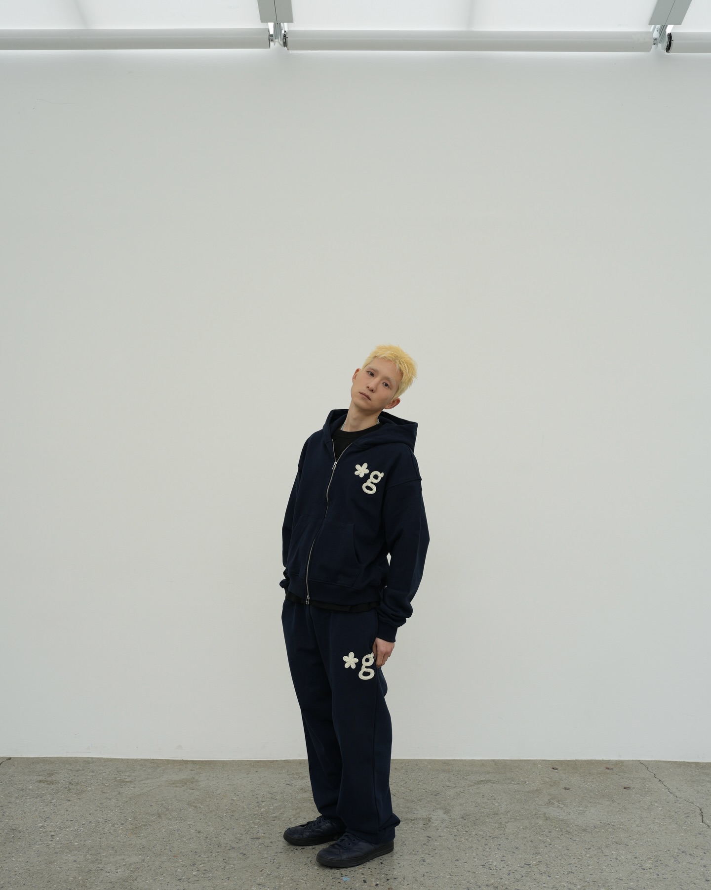 Grunden Facebook ad: Hand Work Hoodie Zip-Up (Ink Navy)