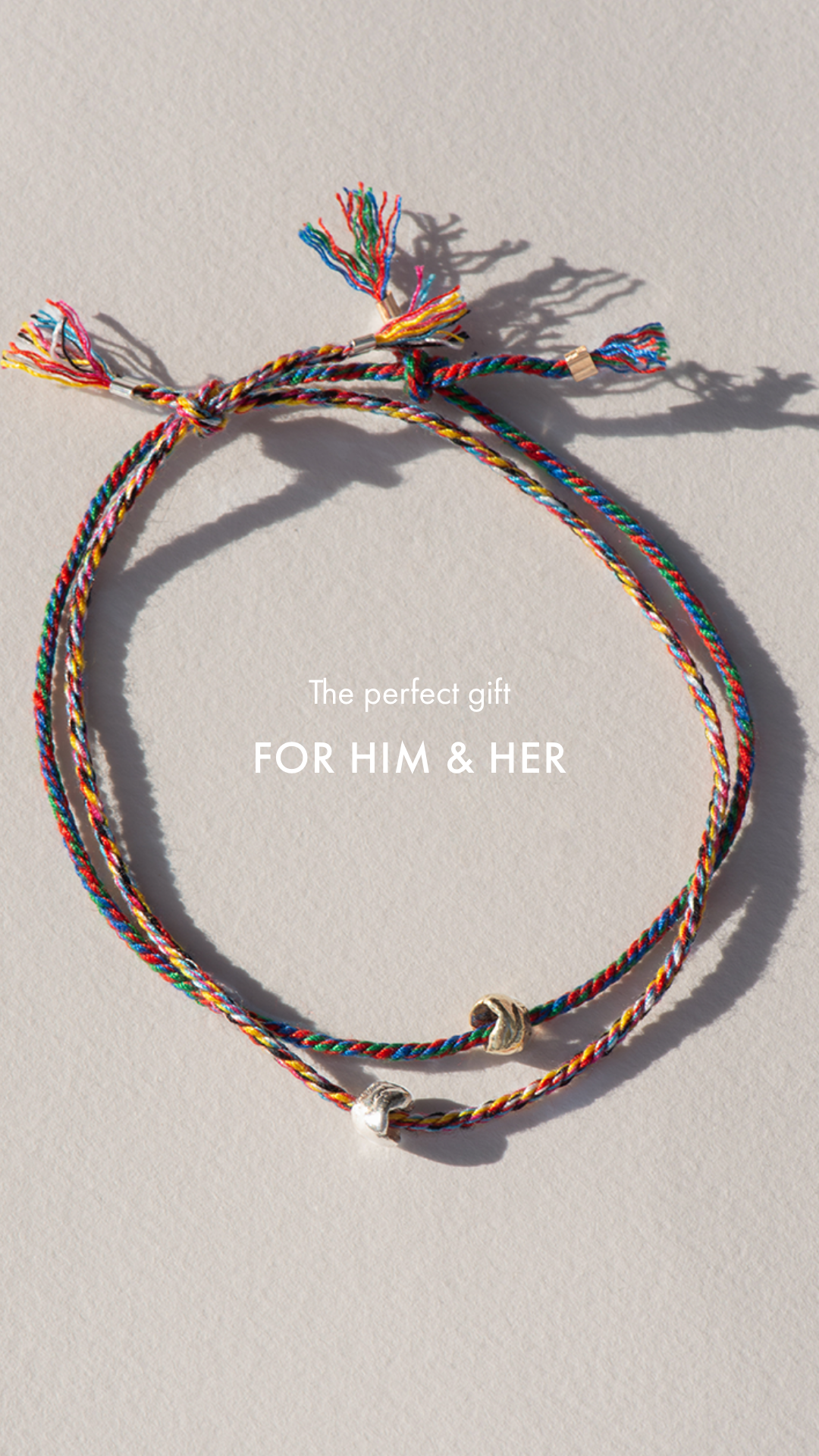 BY1OAK Facebook ad: Shop the perfect gift for him & her.