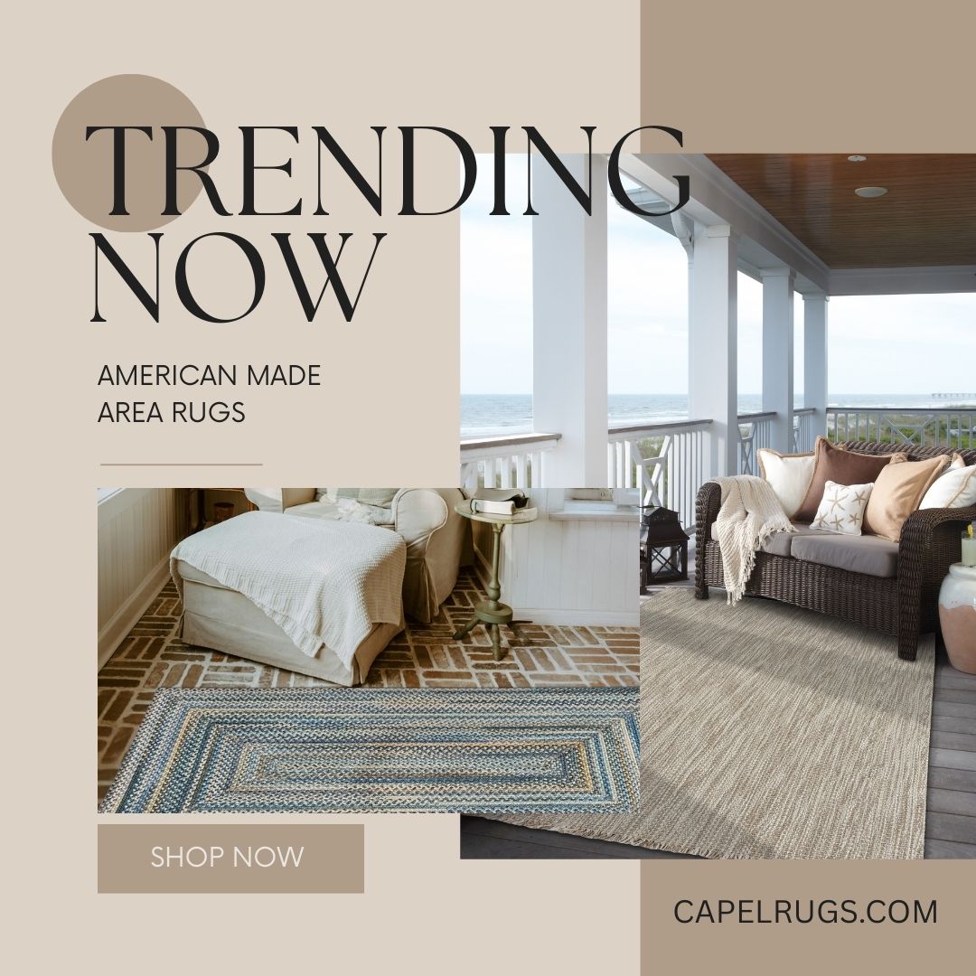 Capel Rugs Inc. Facebook ad from Jul 16, 2025
