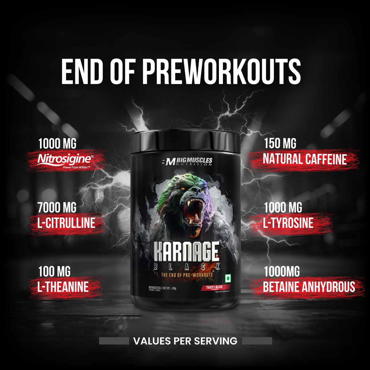 BigMuscles Nutrition Facebook ad