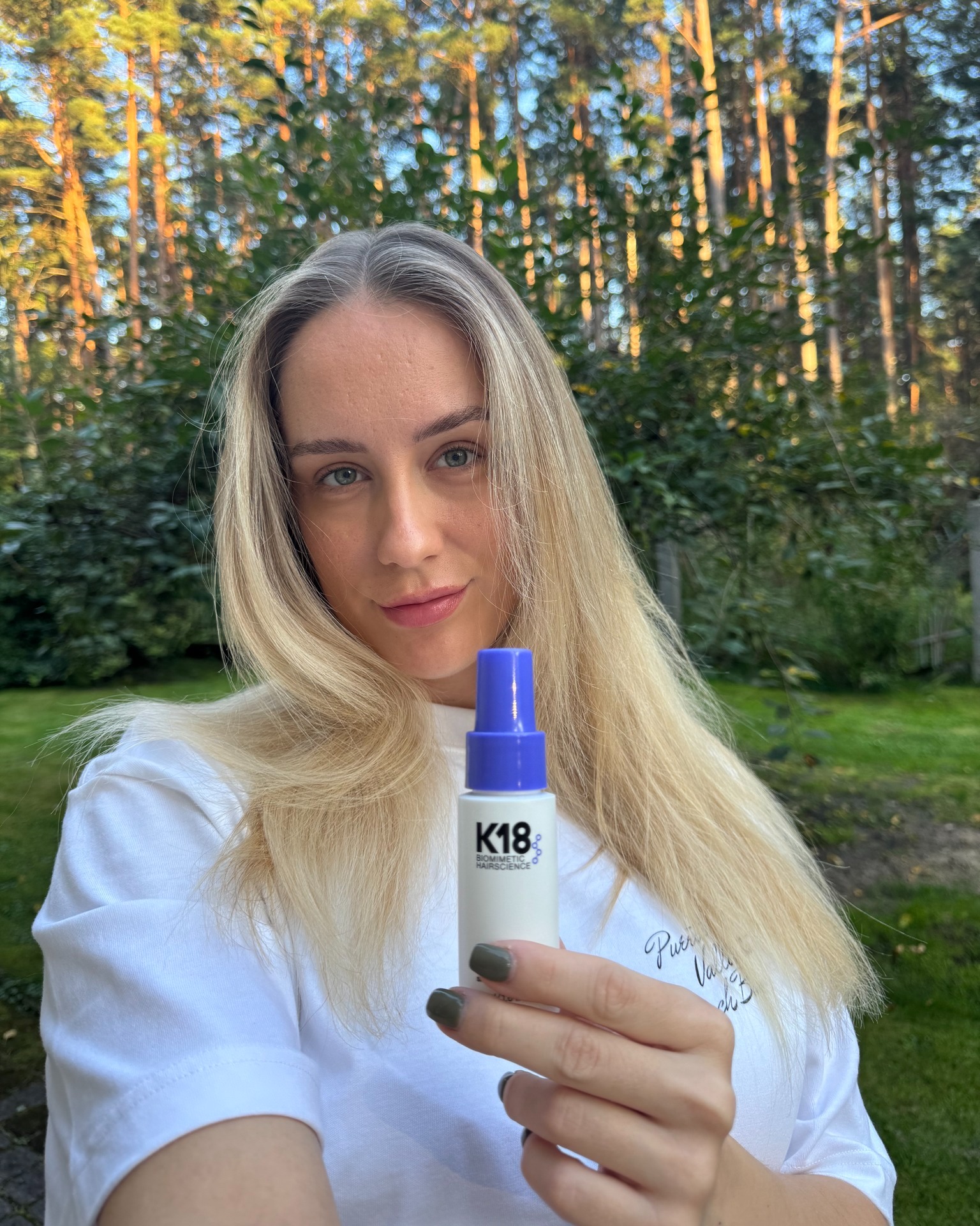 K18 Hair Latvia Facebook ad: Svaigums, kas nepadara matus smagus.