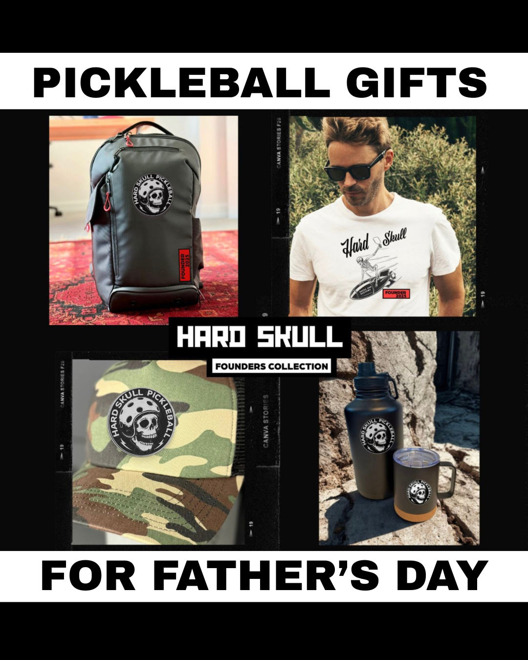 Hard Skull Pickleball Facebook ad