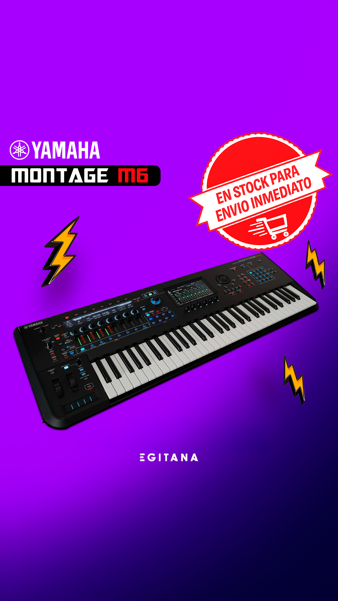 Egitana - Tienda de Instrumentos Musicales Facebook ad