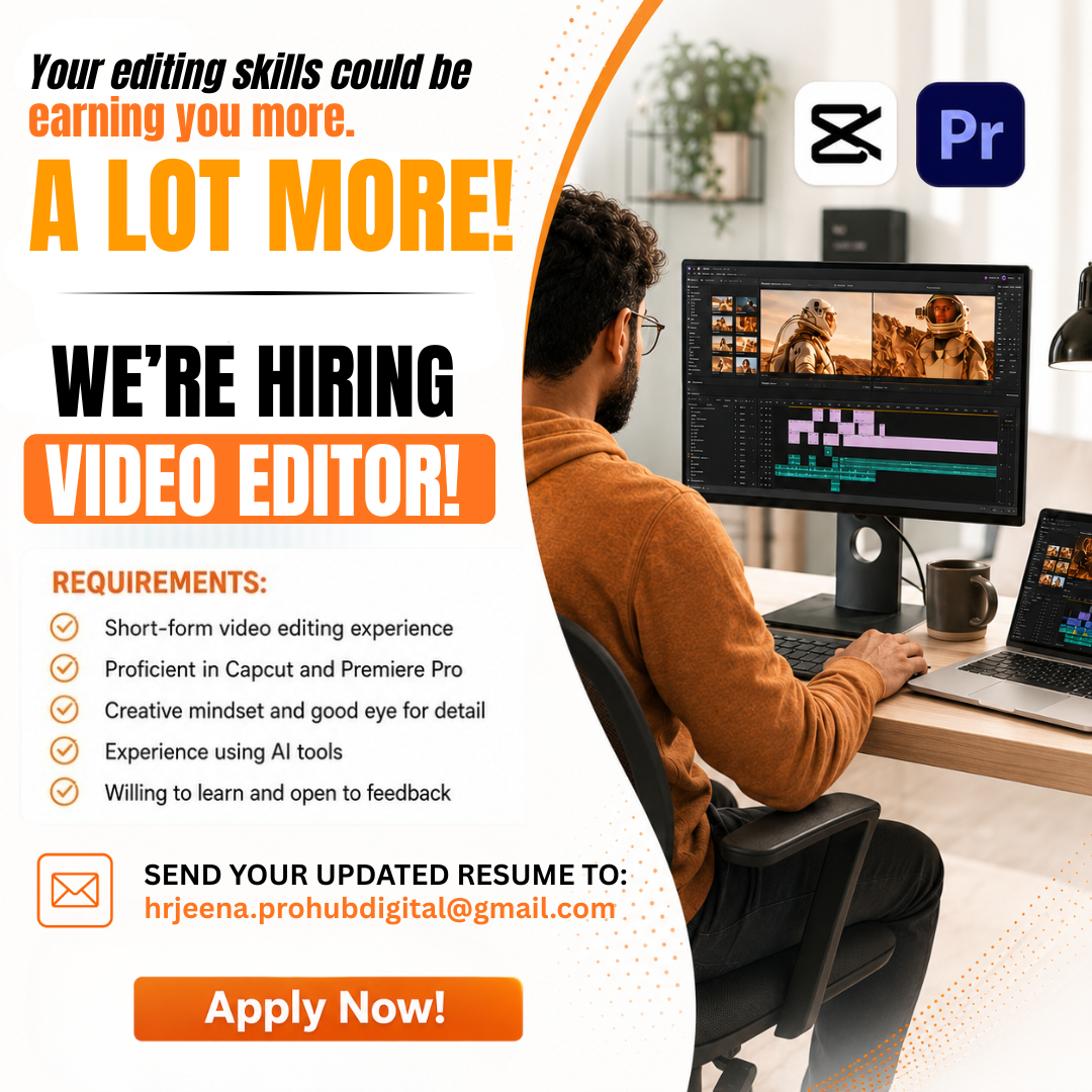 ProHub E-commerce Solutions Corporation Facebook ad: Join Our Team!