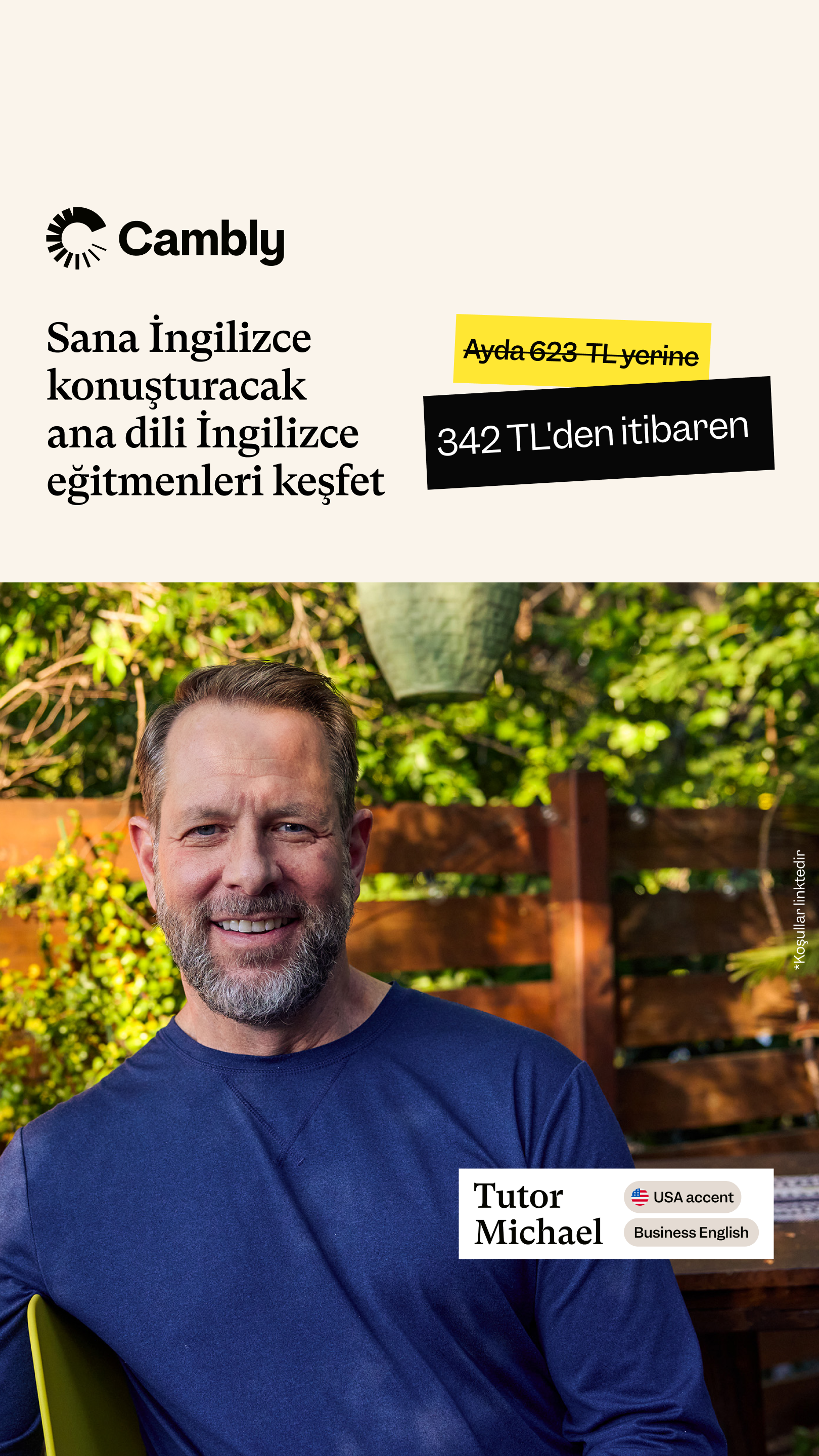 Cambly Türkiye Facebook ad