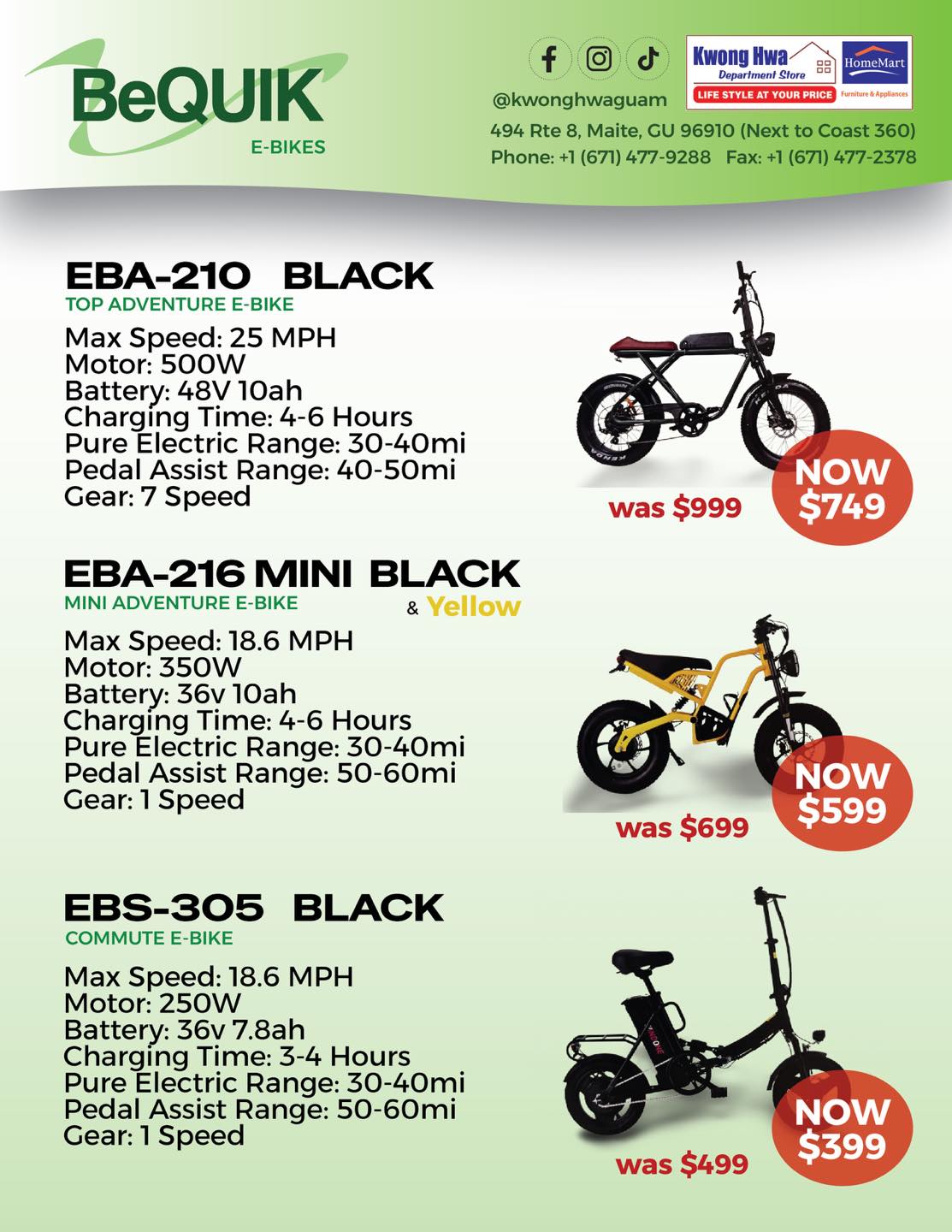 Kwong Hwa Department Store - Home Mart Facebook ad