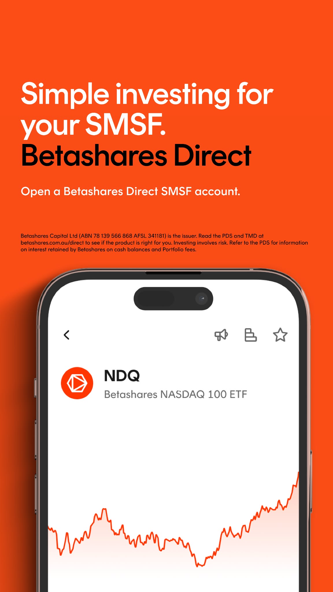 Betashares Facebook ad