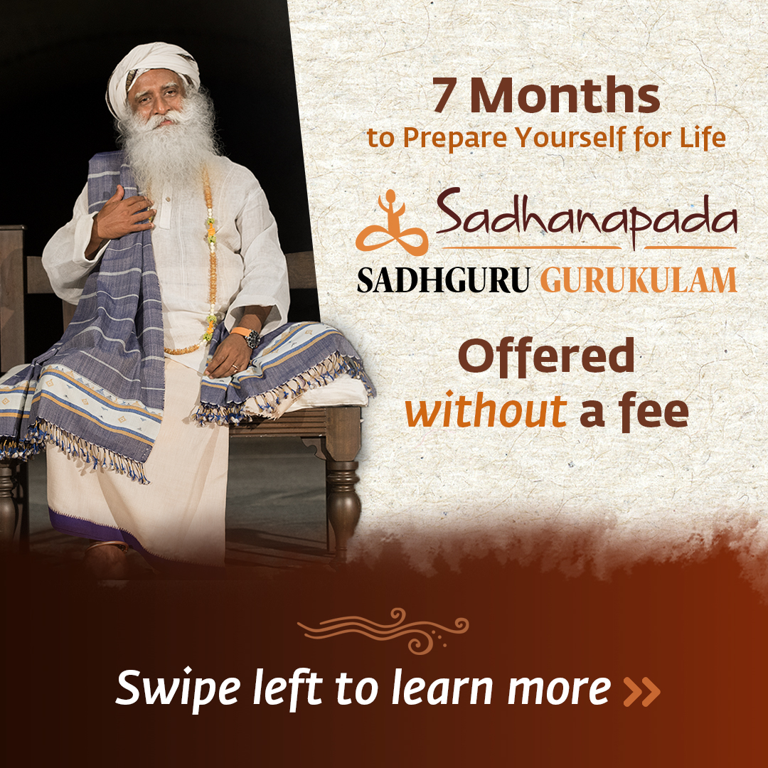 Isha Foundation Facebook ad