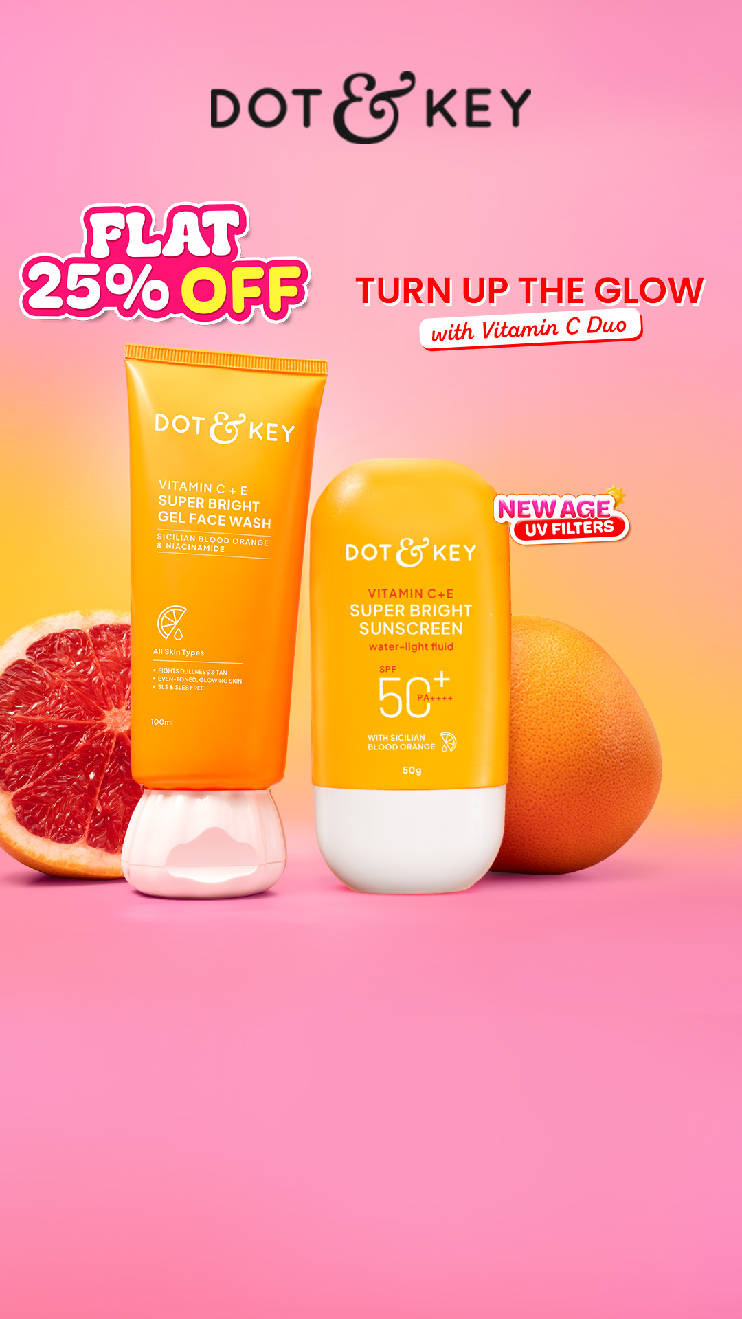 Dot & Key Facebook ad