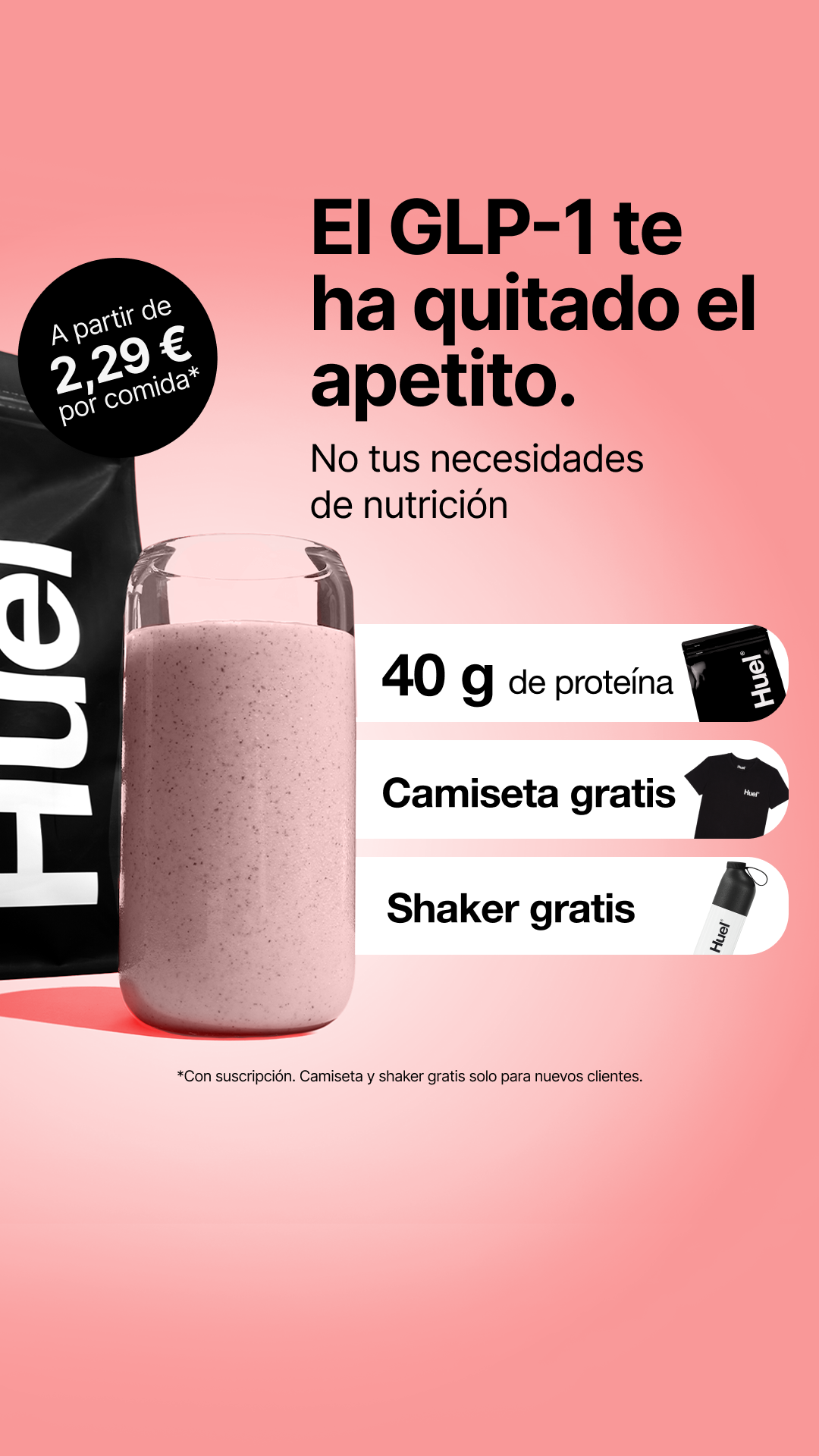 Huel Facebook ad