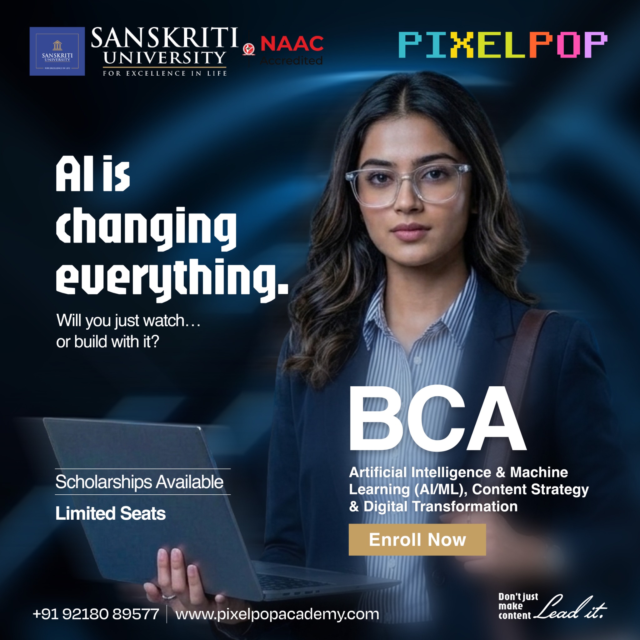 PixelPop Academy Facebook ad from Jun 8, 2026