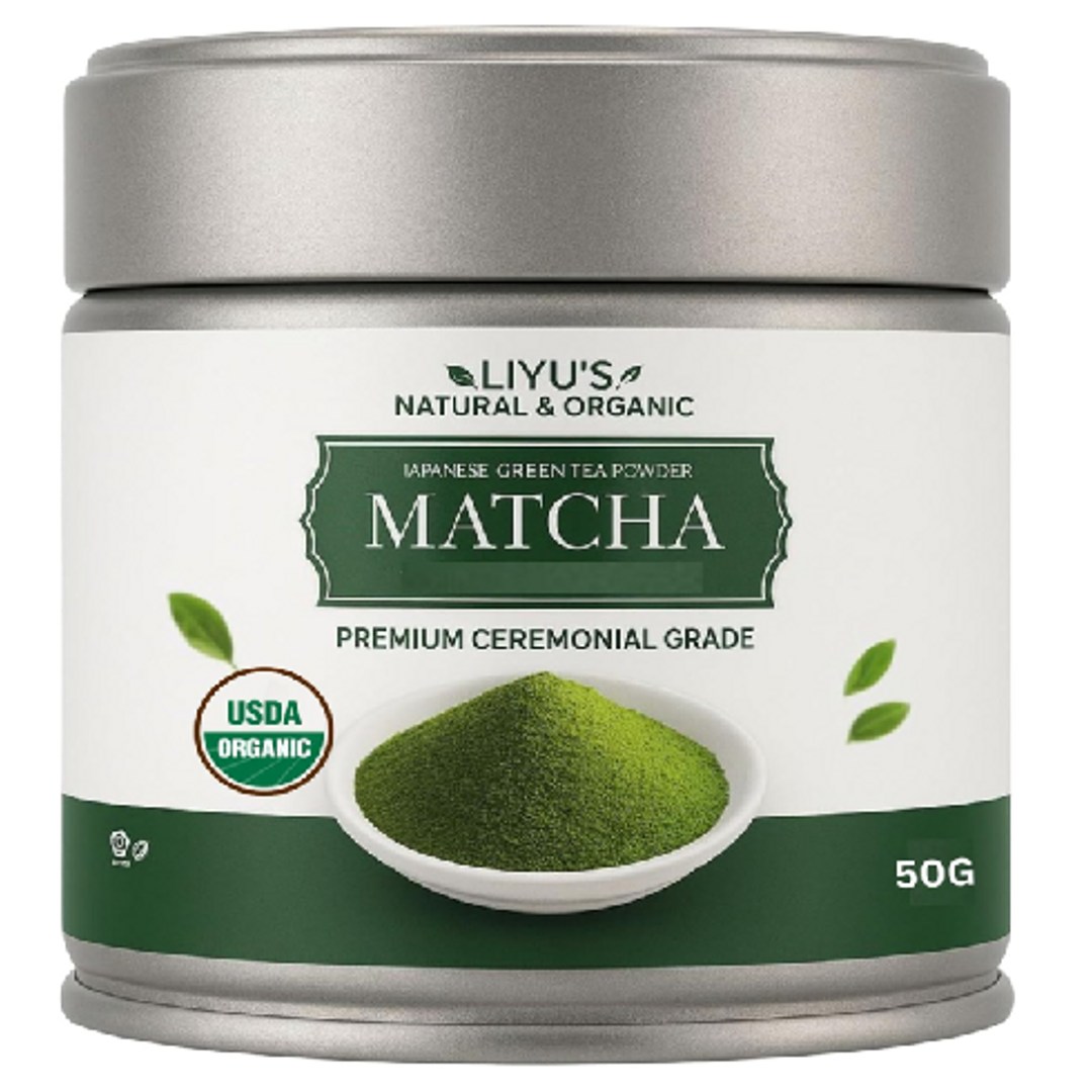 MatchaNova Facebook ad: Découvrez notre Matcha Cérémonial Grade 6A biologique.