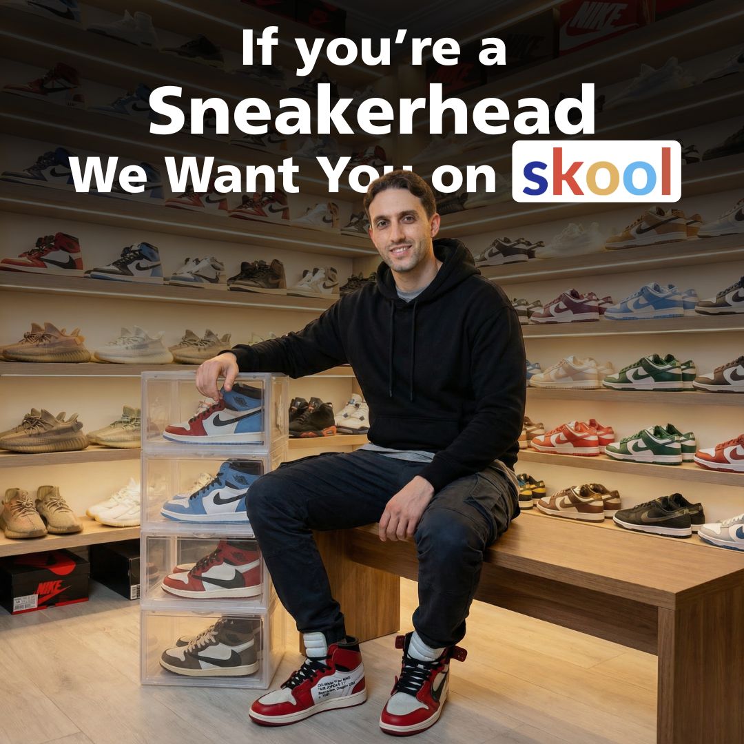 Skool Facebook ad
