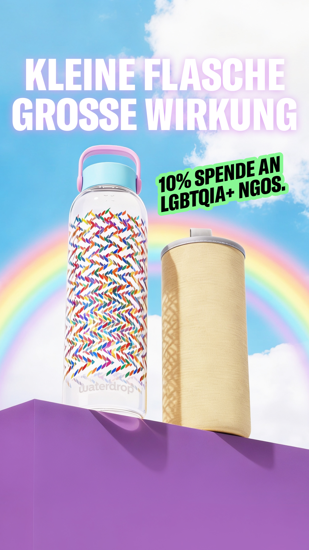 waterdrop Facebook ad