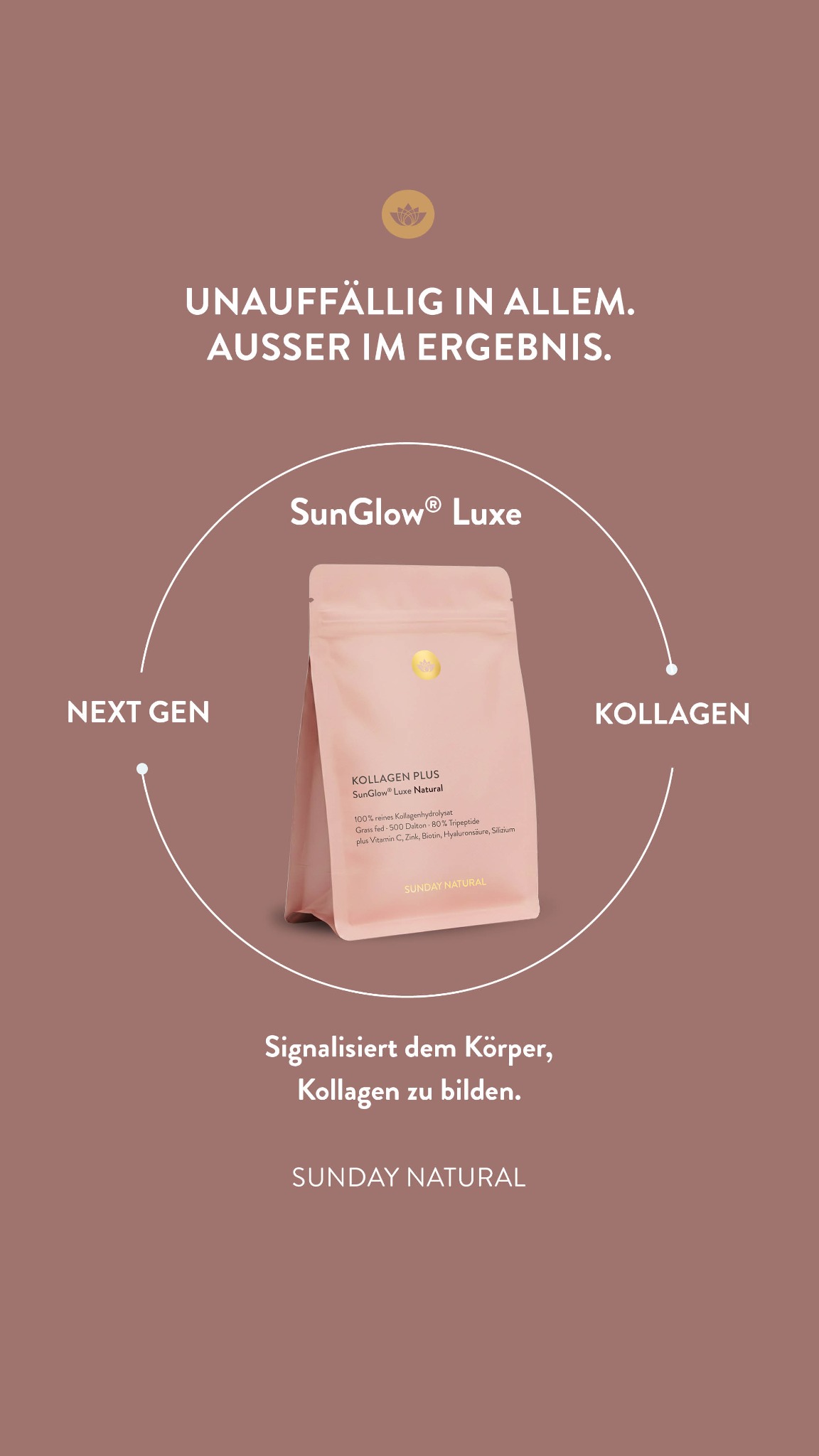 Sunday Natural Facebook ad