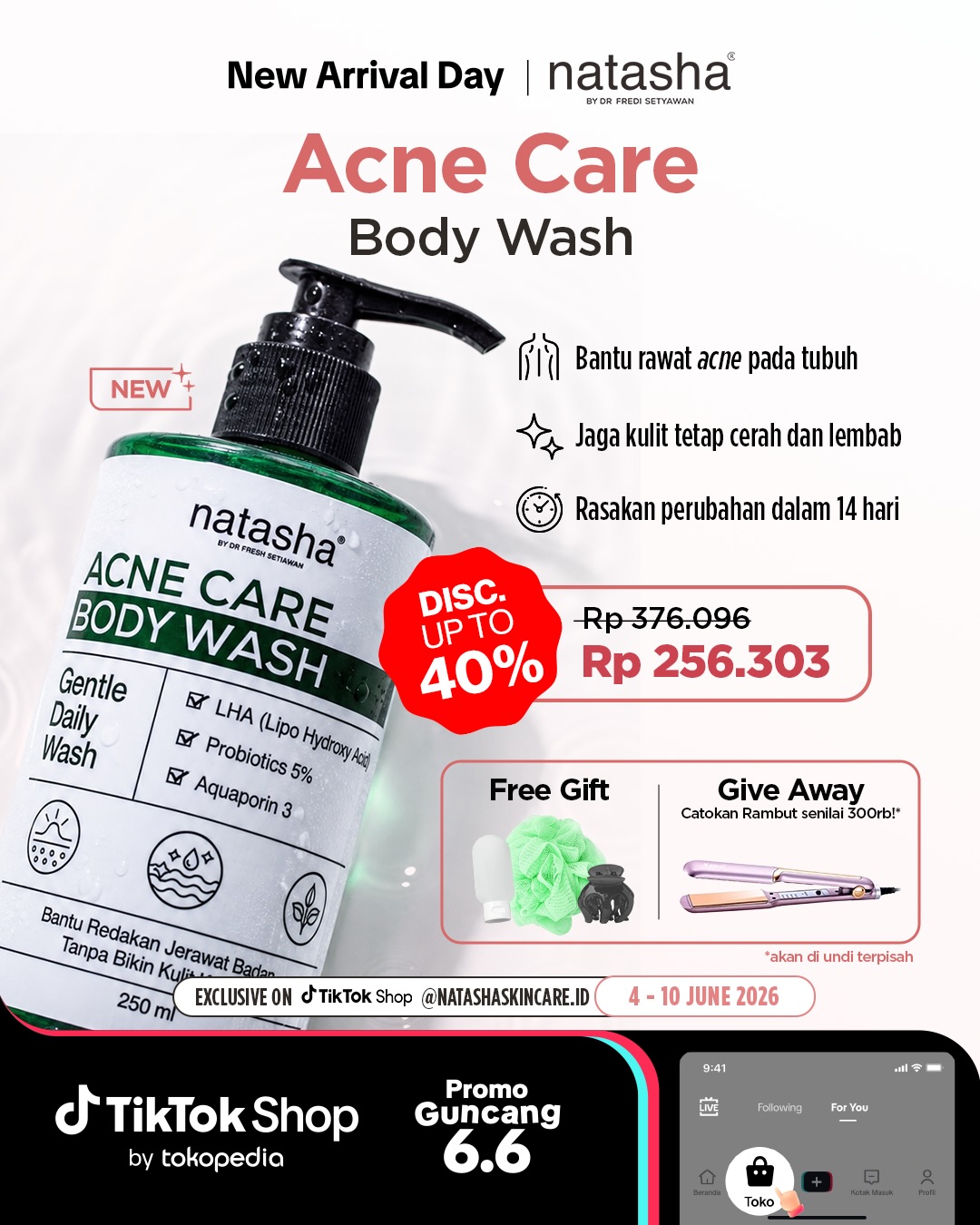 Natasha Skin Clinic Center Facebook ad