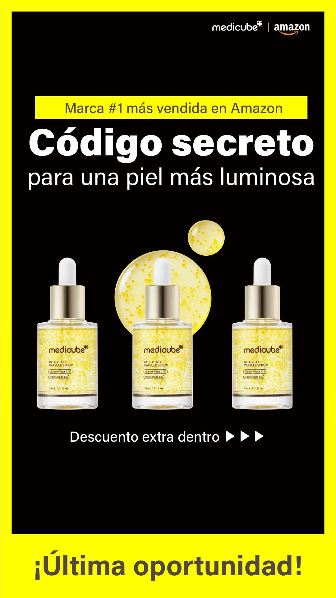 Medicube Facebook ad