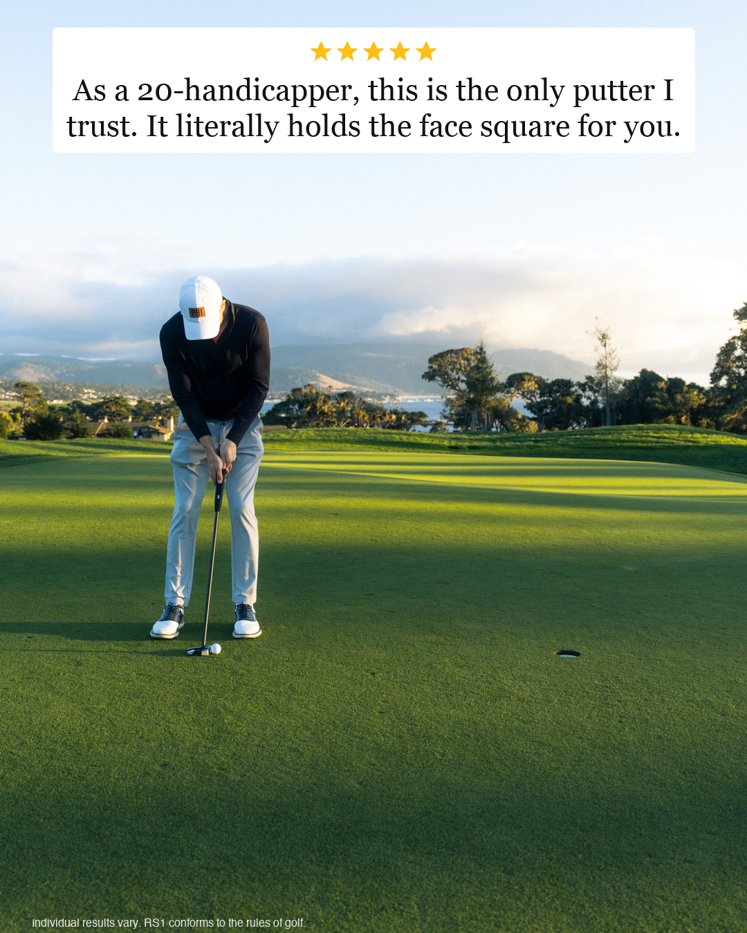 Performance Golf Facebook ad