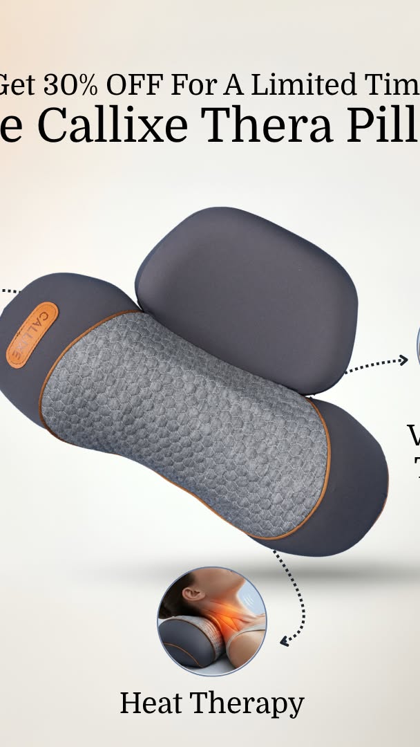 CALLIXE Facebook ad: No More Neck Pain | 1000+ Happy Sleepers