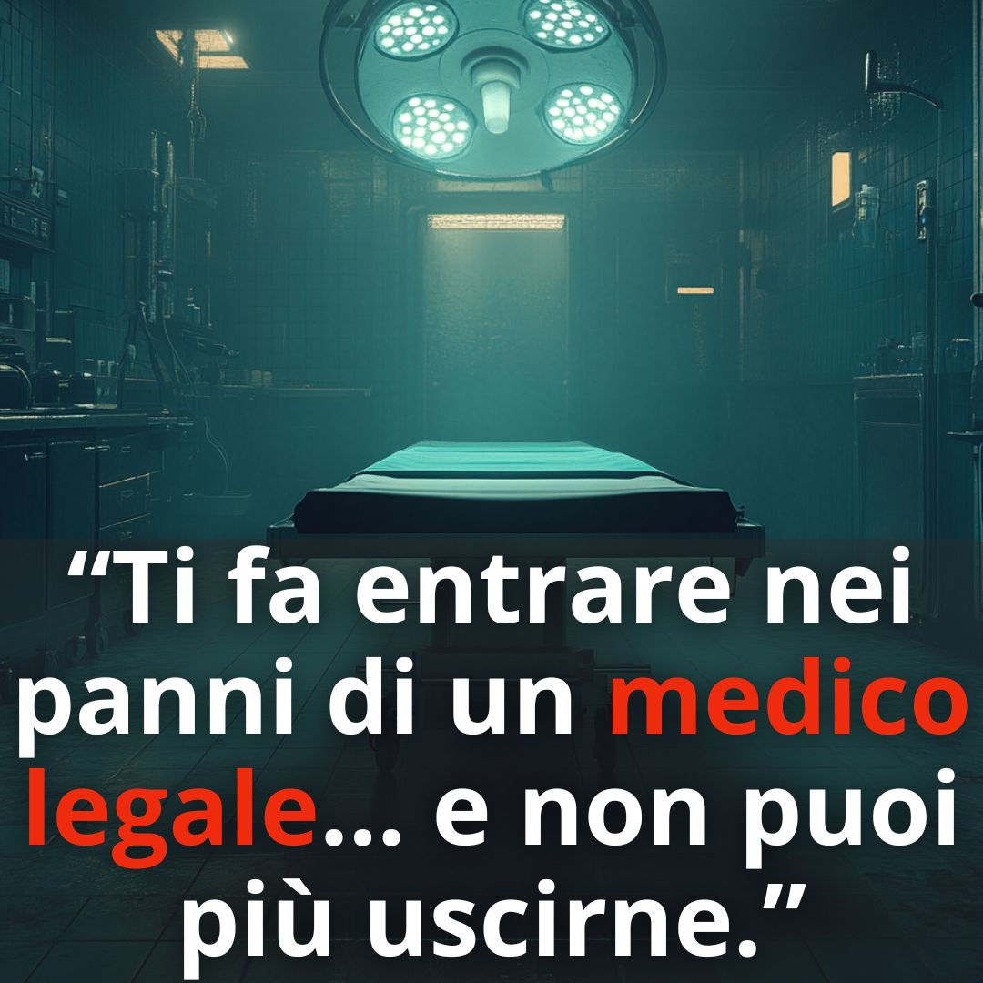 Riccardo Braccaioli Facebook ad: Suspense e mistero in ogni pagina de Il Medico Legale.