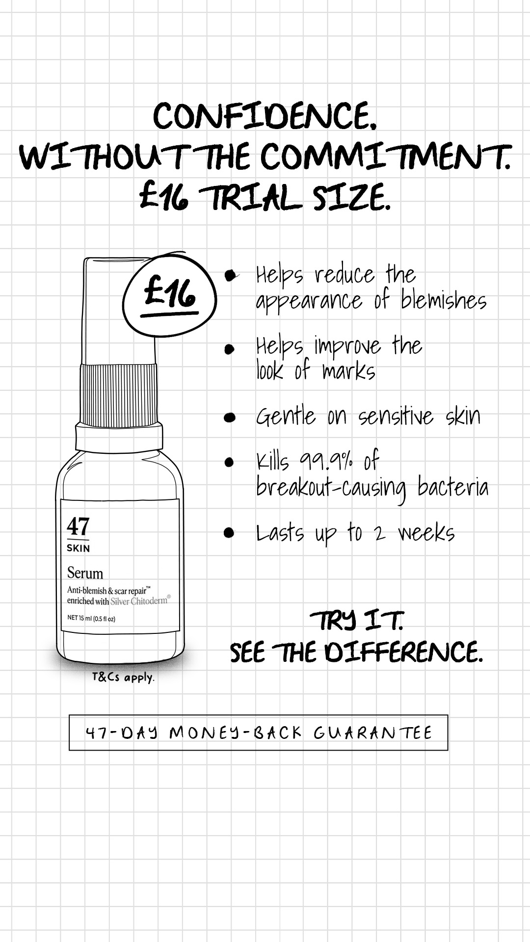 47Skin Facebook ad