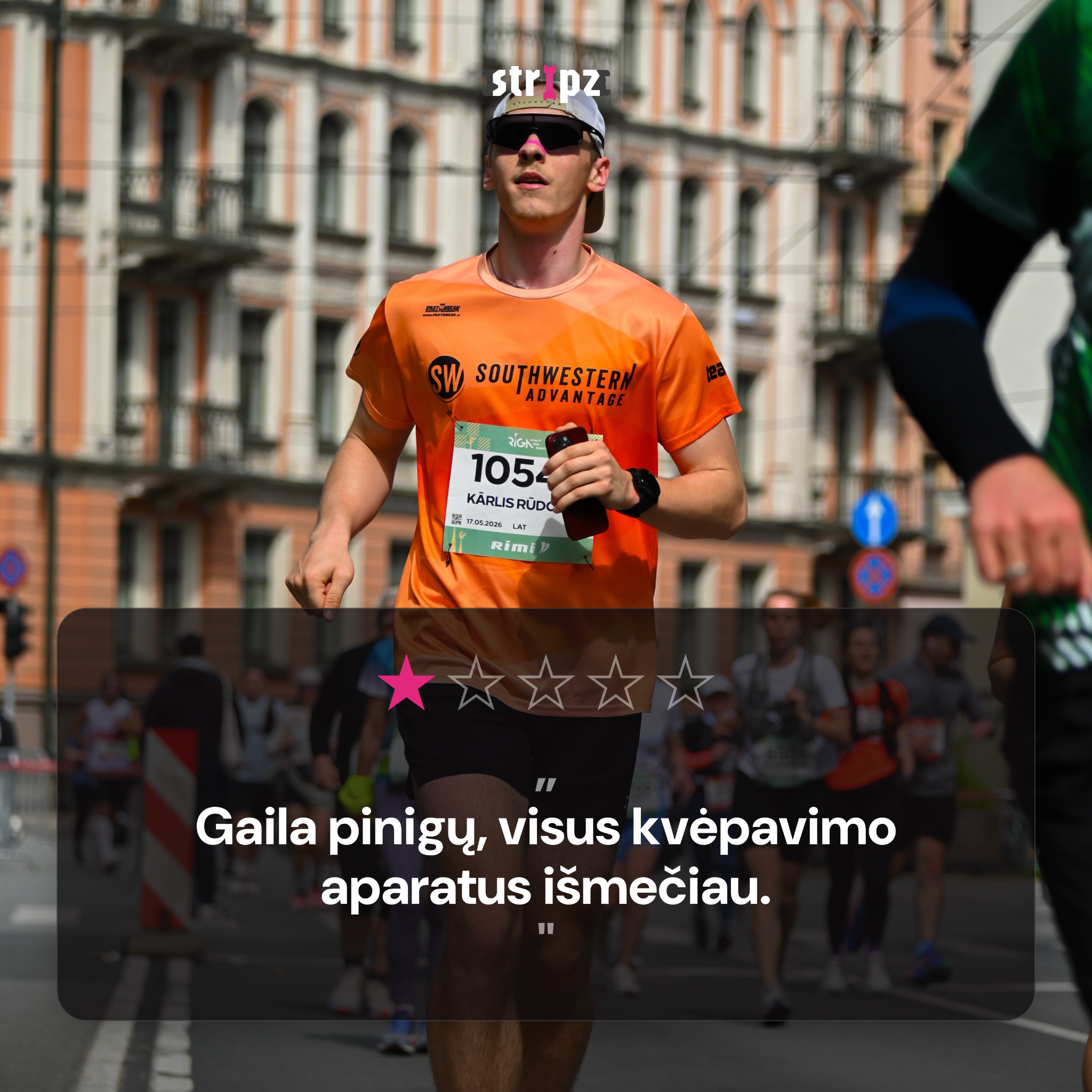 Stripz Facebook ad
