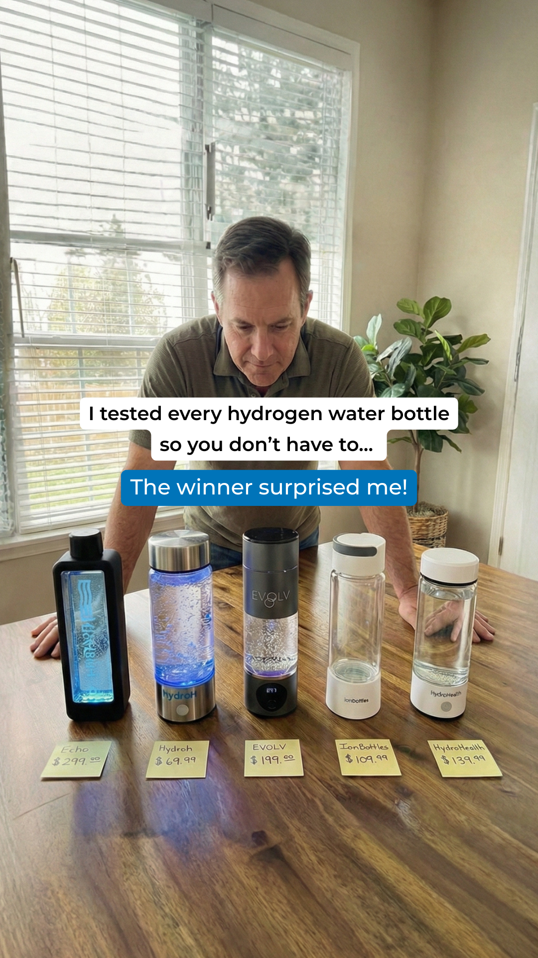 The Hydrogen Water Magazine Facebook ad