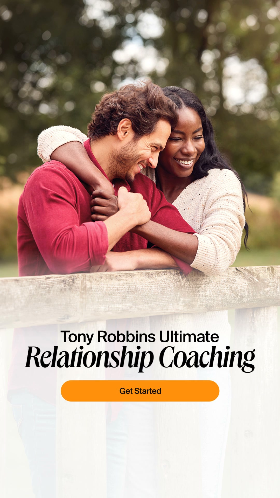 Tony Robbins Facebook ad: Feel wanted again-with the right skills