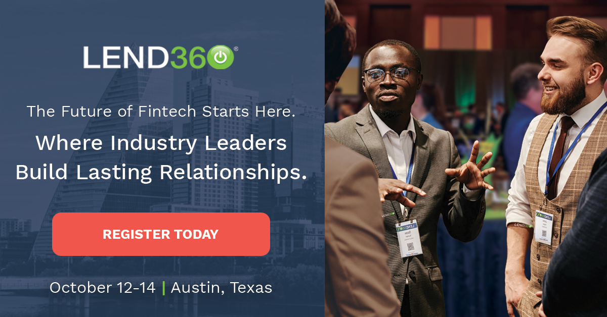 LEND360 Facebook ad: LEND360, The Future of Fintech Starts Here