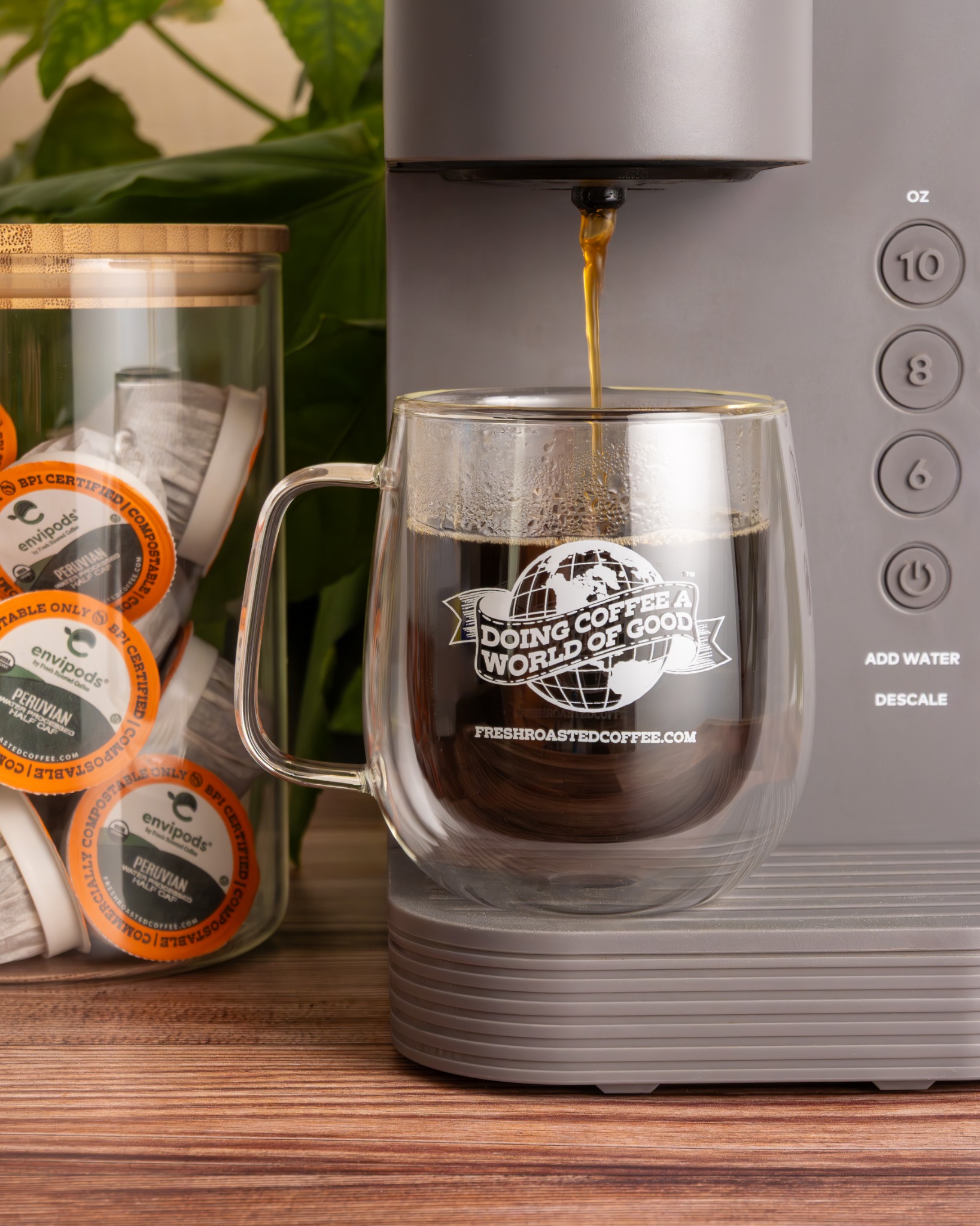 Fresh Roasted Coffee LLC. Facebook ad