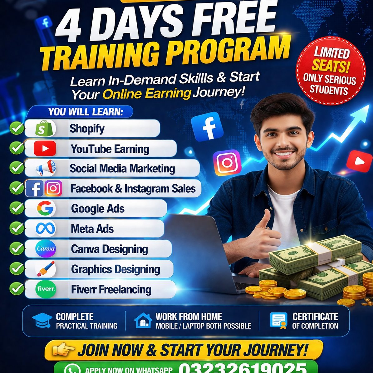 Future Learn Academy Facebook ad from Apr 18, 2026