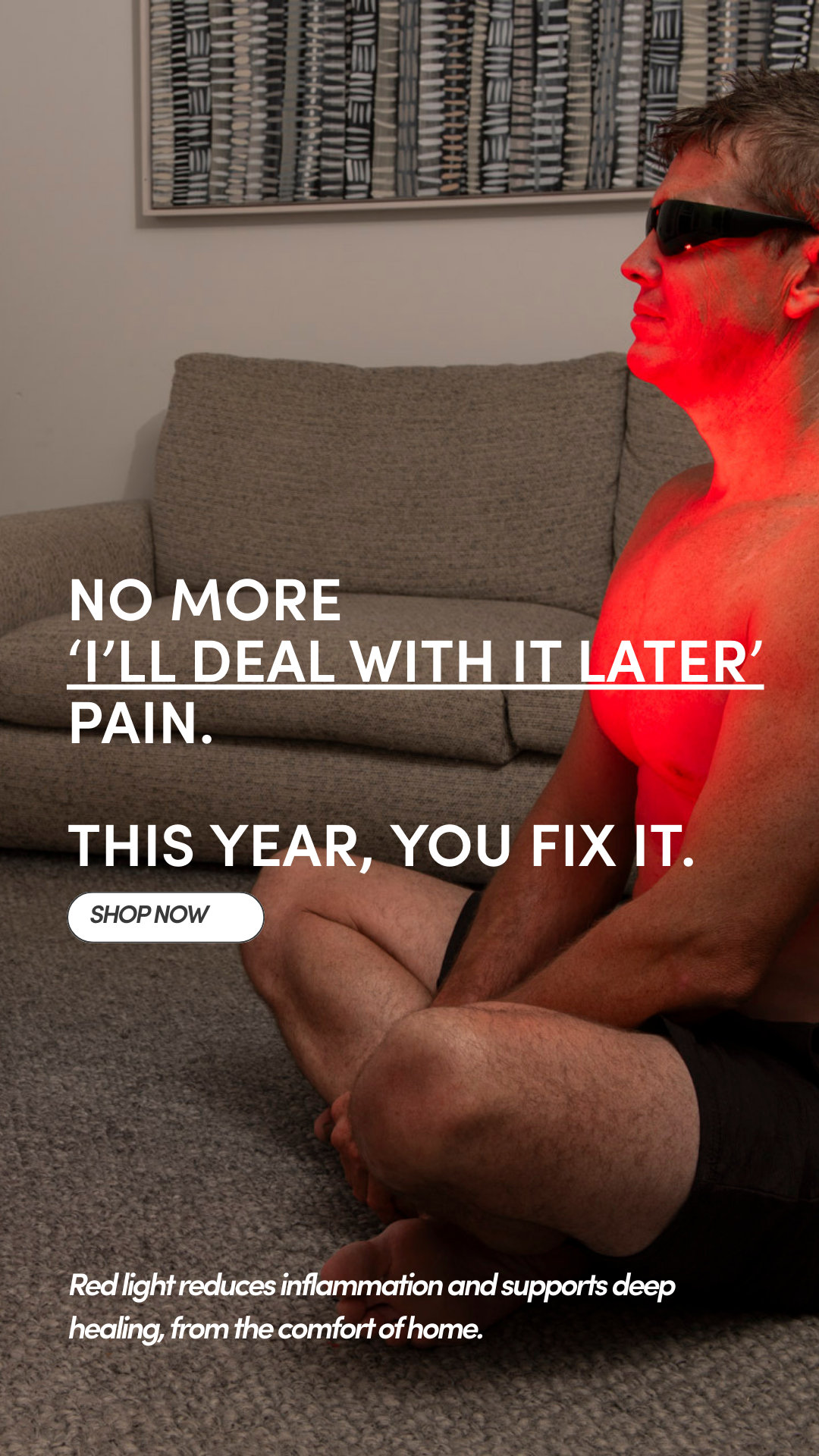 Baxter Blue Facebook ad