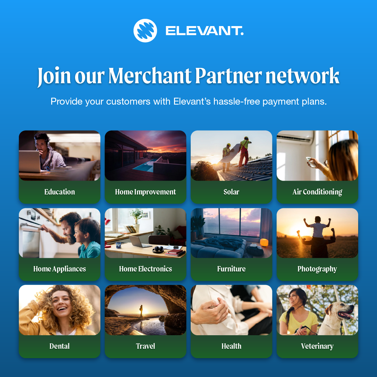 Elevant Facebook ad: Less Friction On Big Purchases