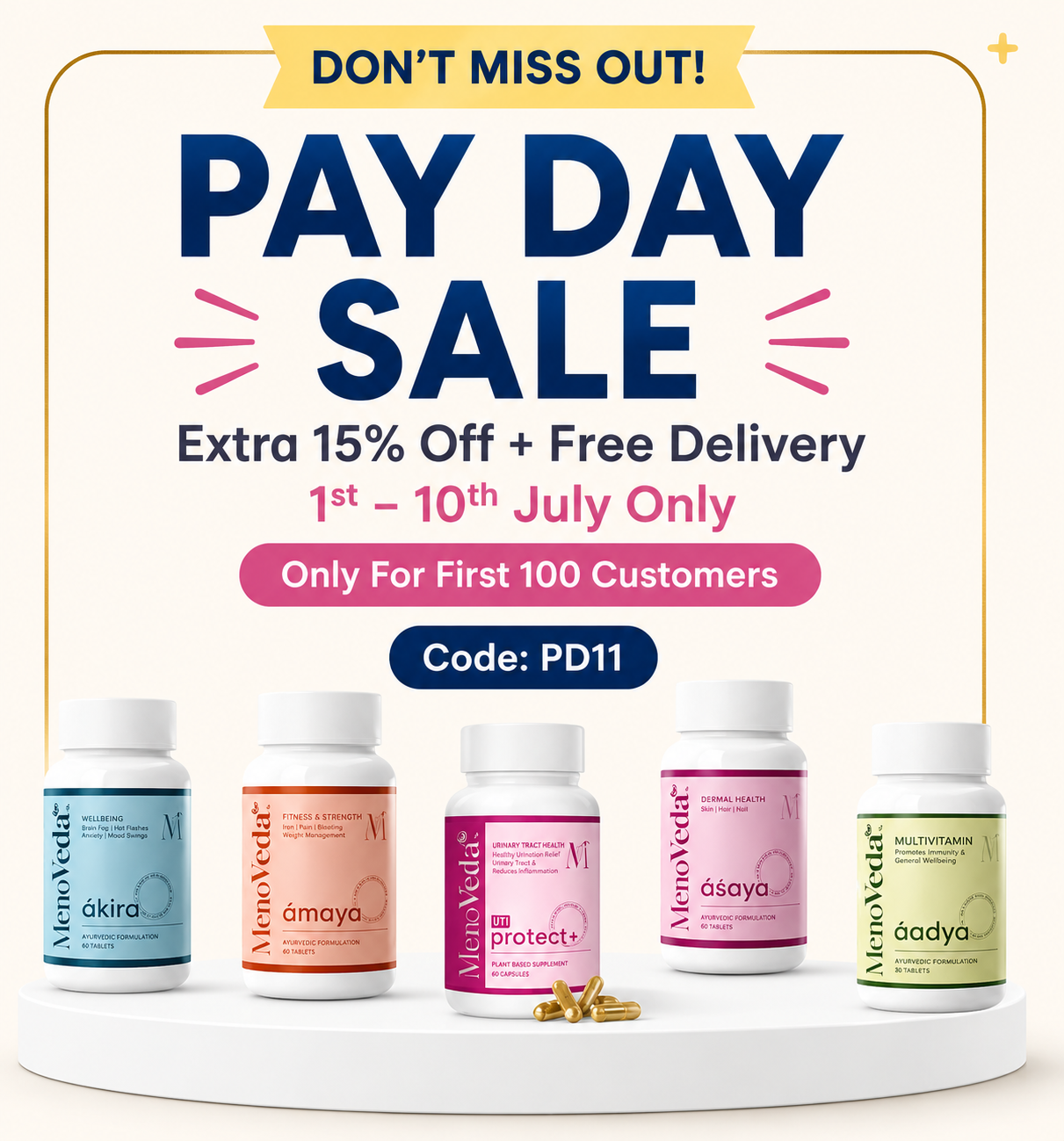 Menoveda Facebook ad
