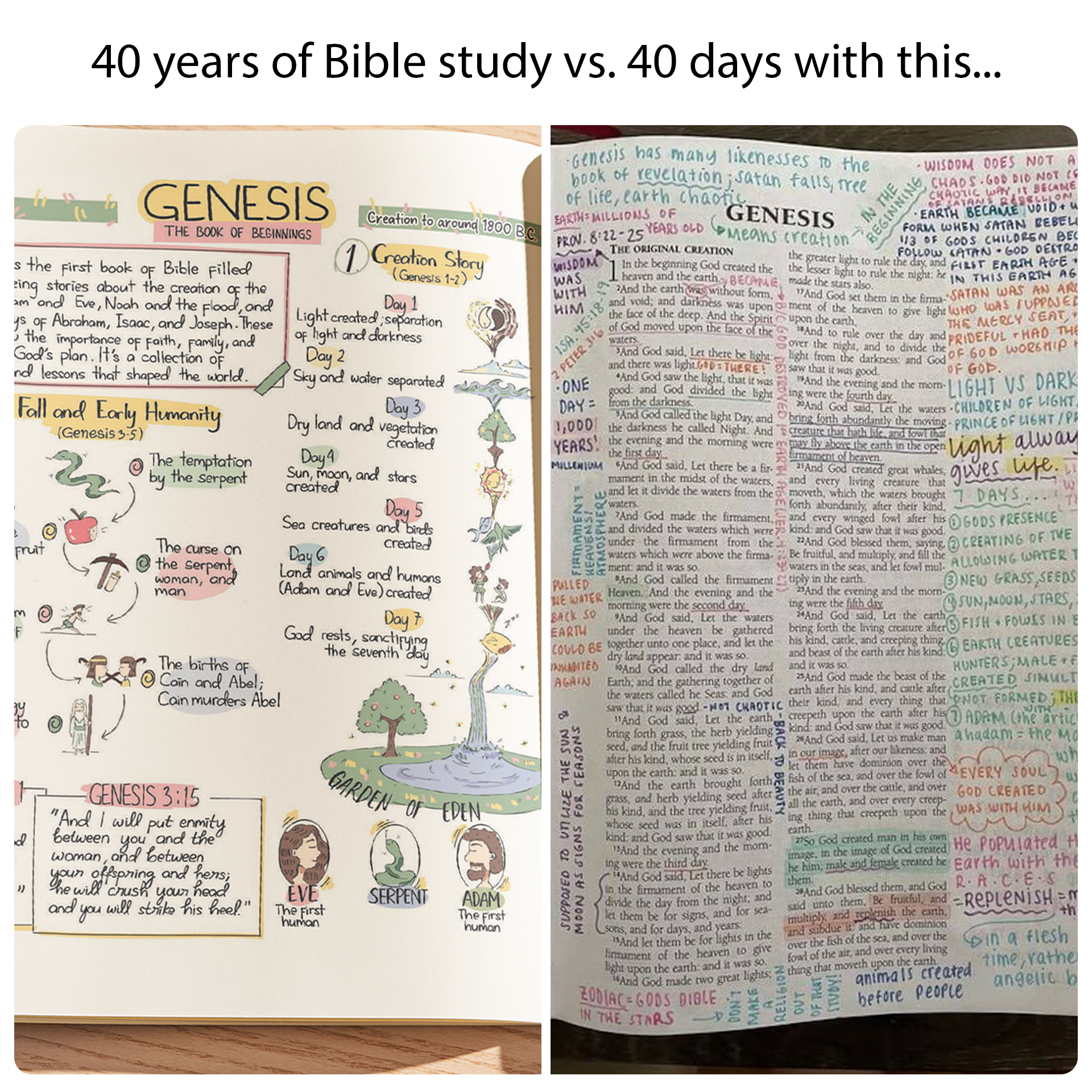 Stories of the Bible Facebook ad