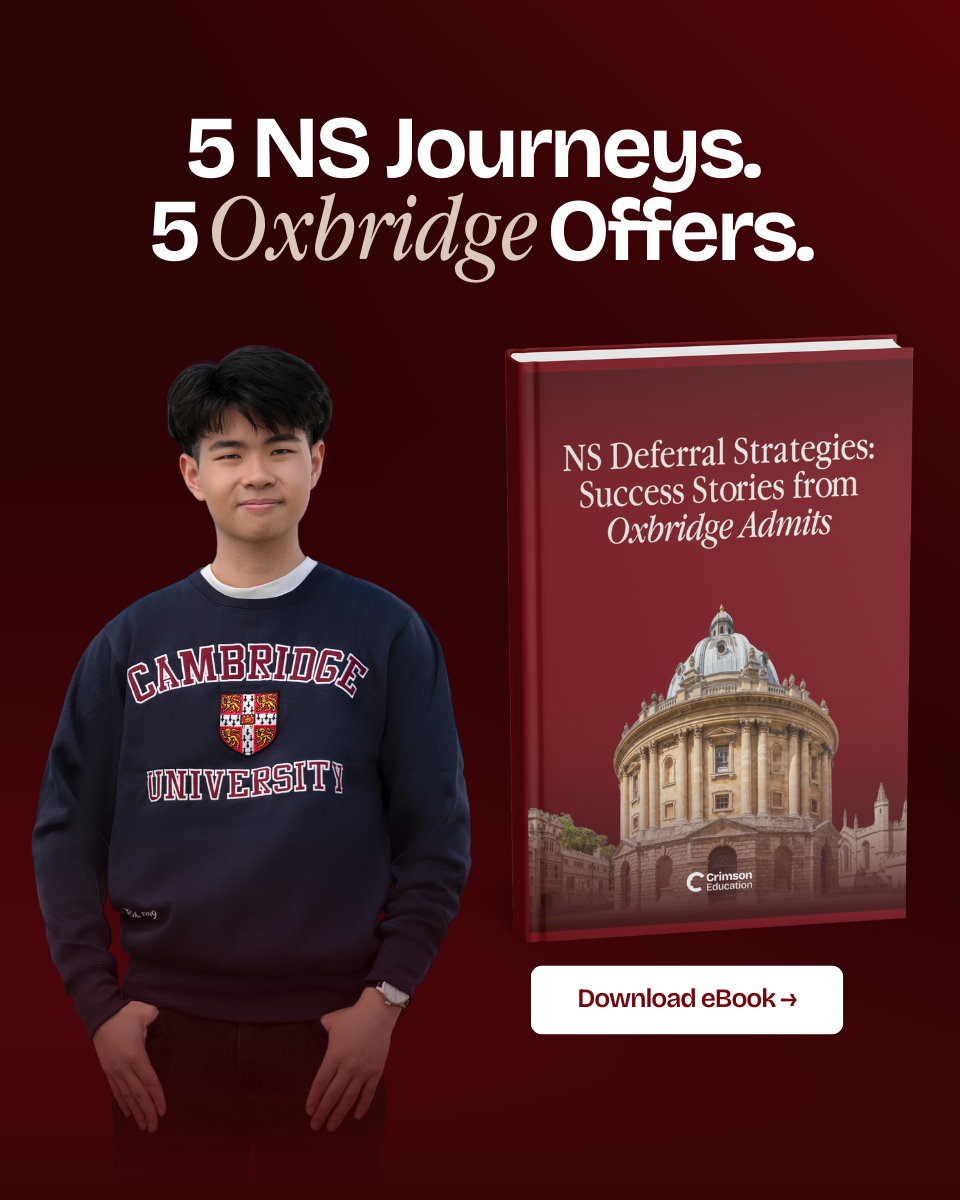 Crimson Education Facebook ad