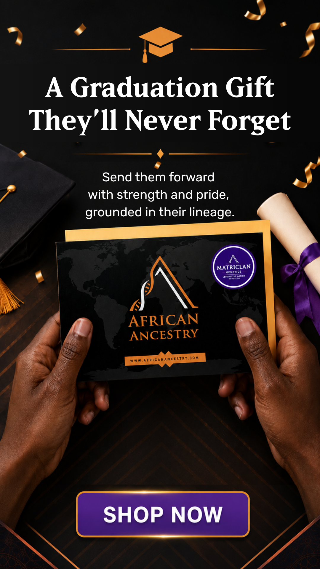 African Ancestry Facebook ad