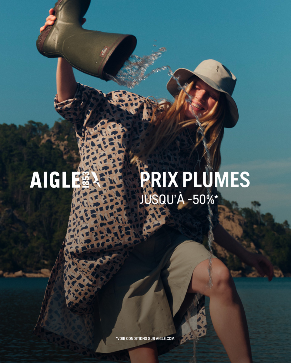 Aigle Facebook ad: La rentrée à prix doux