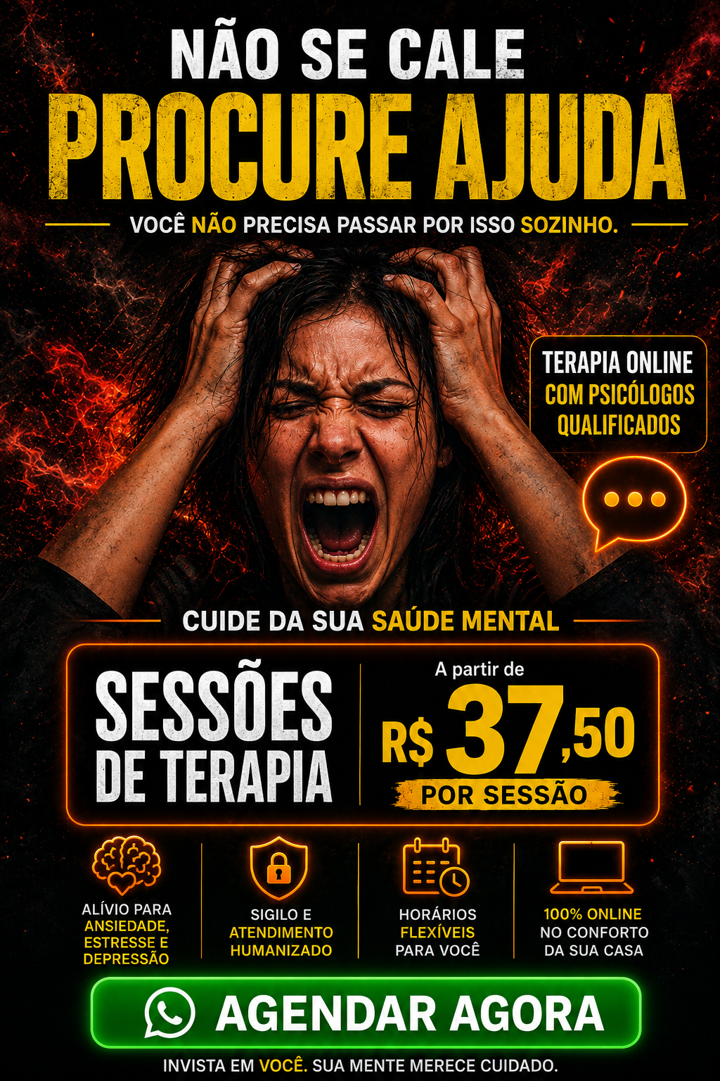 Daví telepsicologia Facebook ad