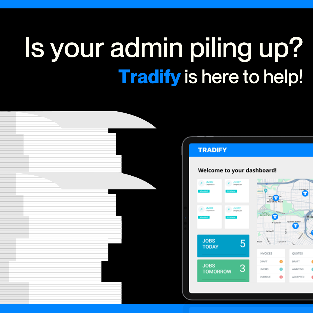 Tradify Facebook ad