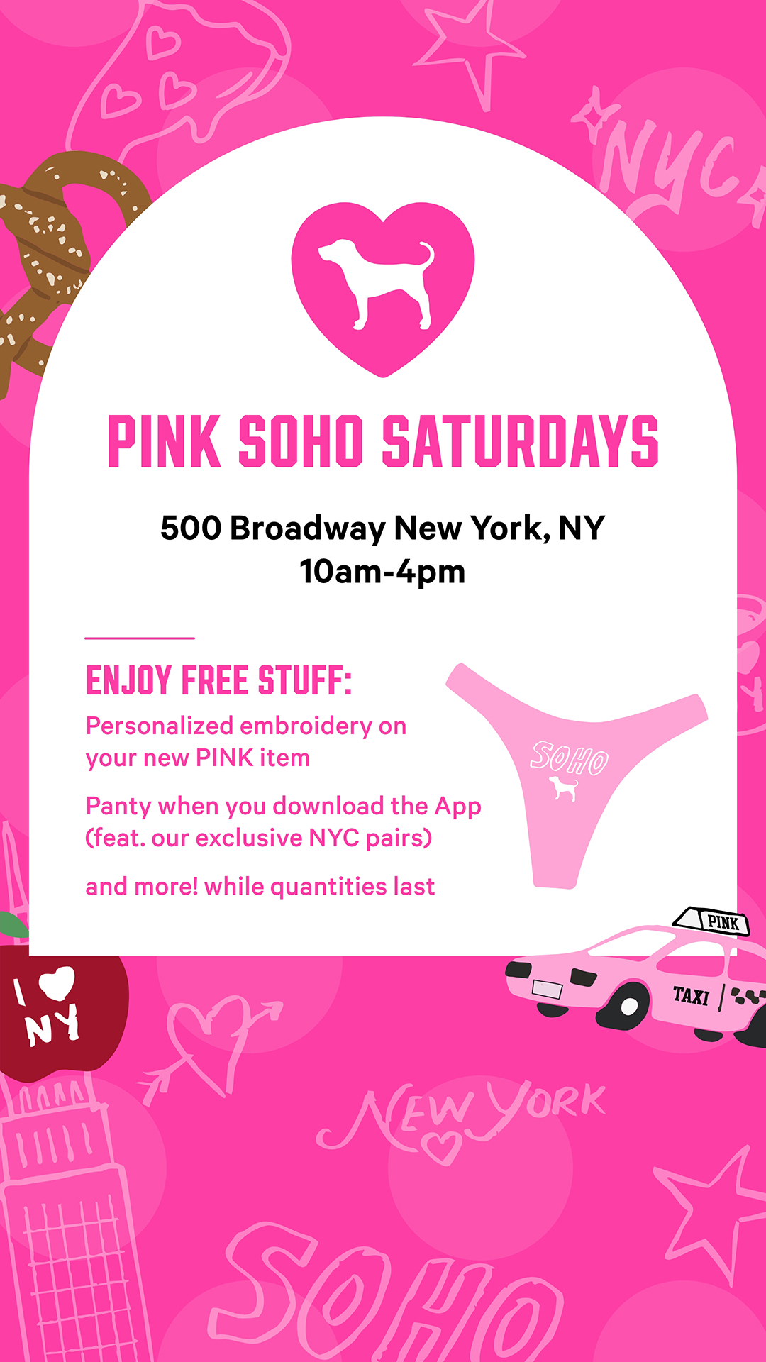 Victoria's Secret PINK Facebook ad