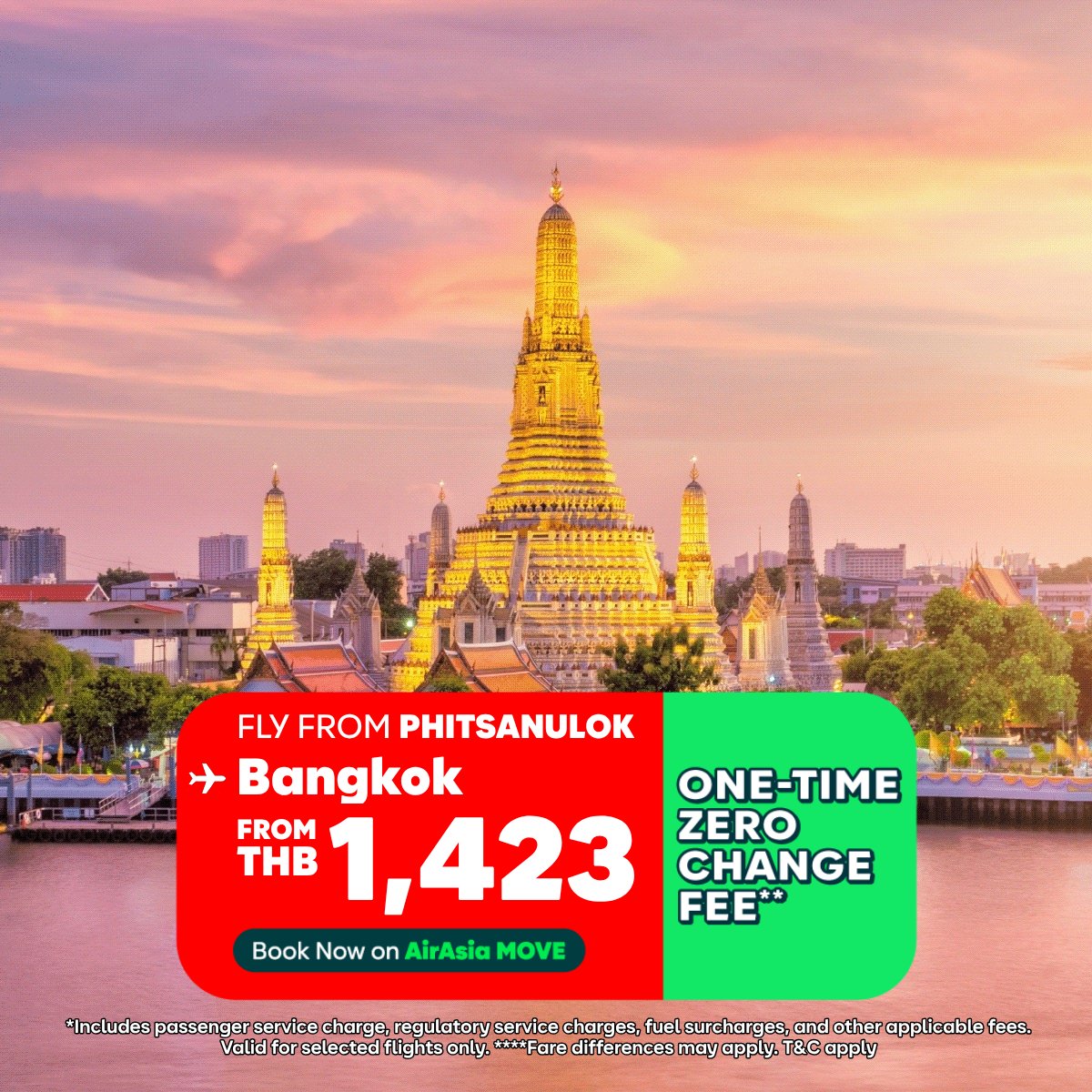 Fly AirAsia Facebook ad