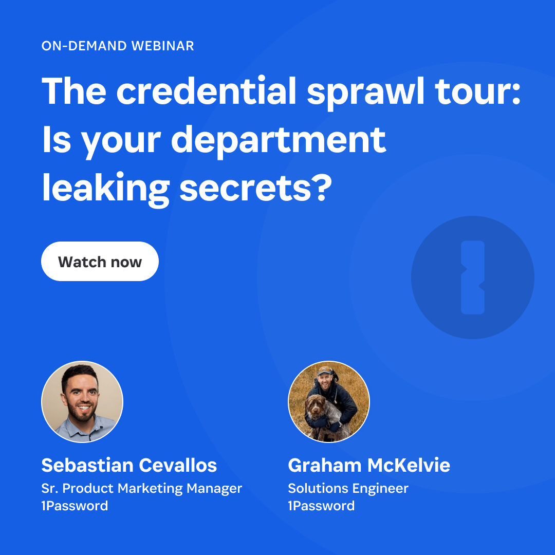 1Password Facebook ad