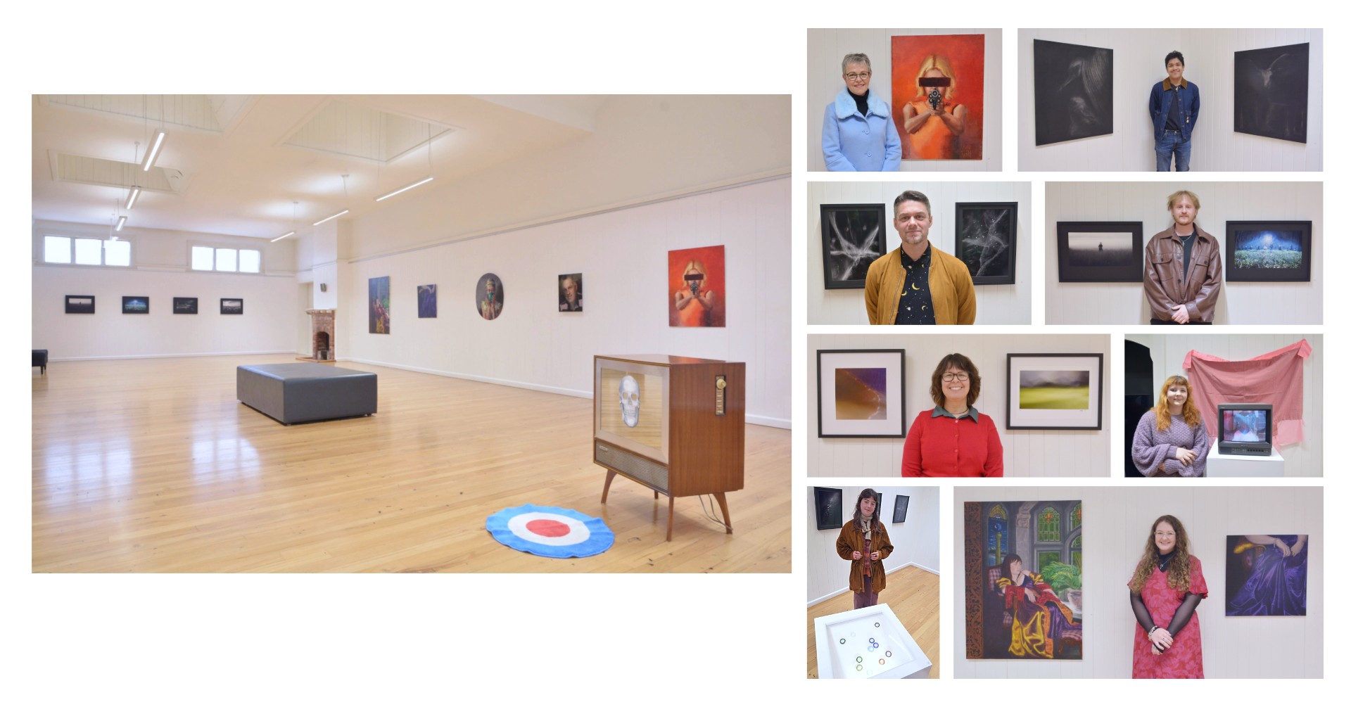 Village Arts and Eastside Gallery Facebook ad: A Matter of Light & Depth - Floor talk with the Curator