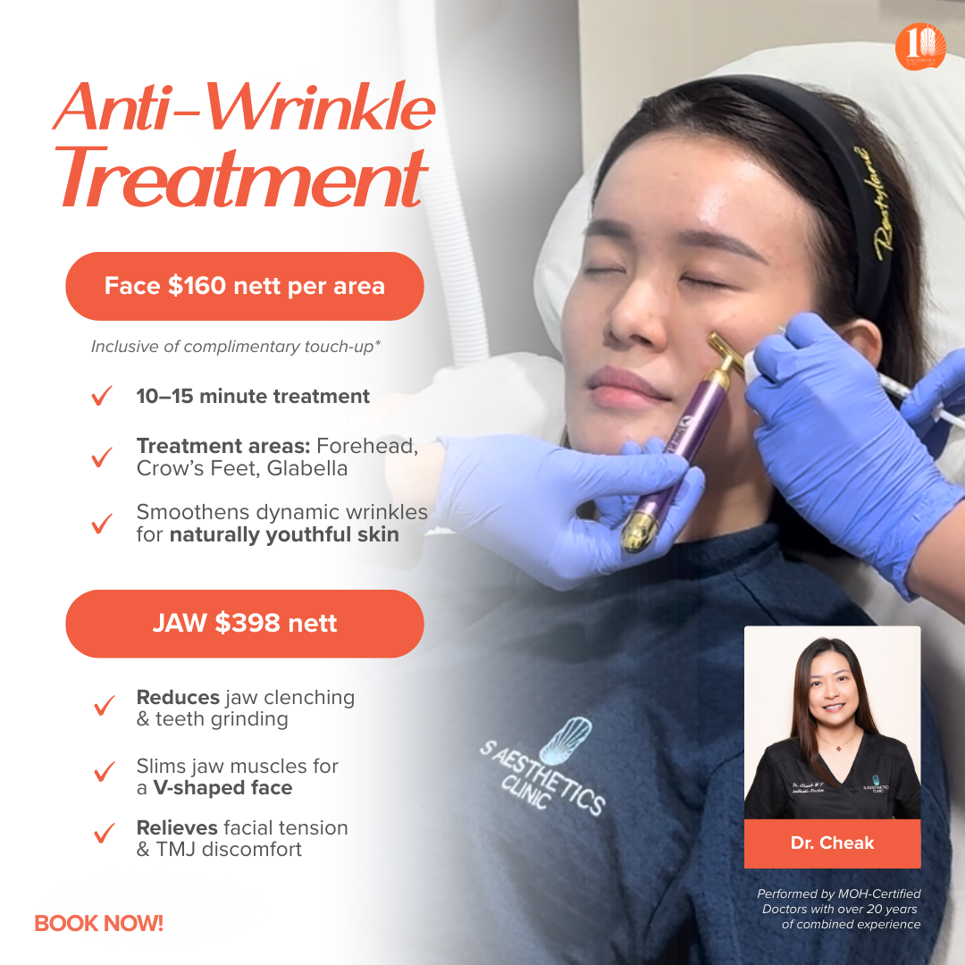 S Aesthetics Clinic Orchard - Acne, Pigmentation, Melasma, Anti-Aging Facebook ad