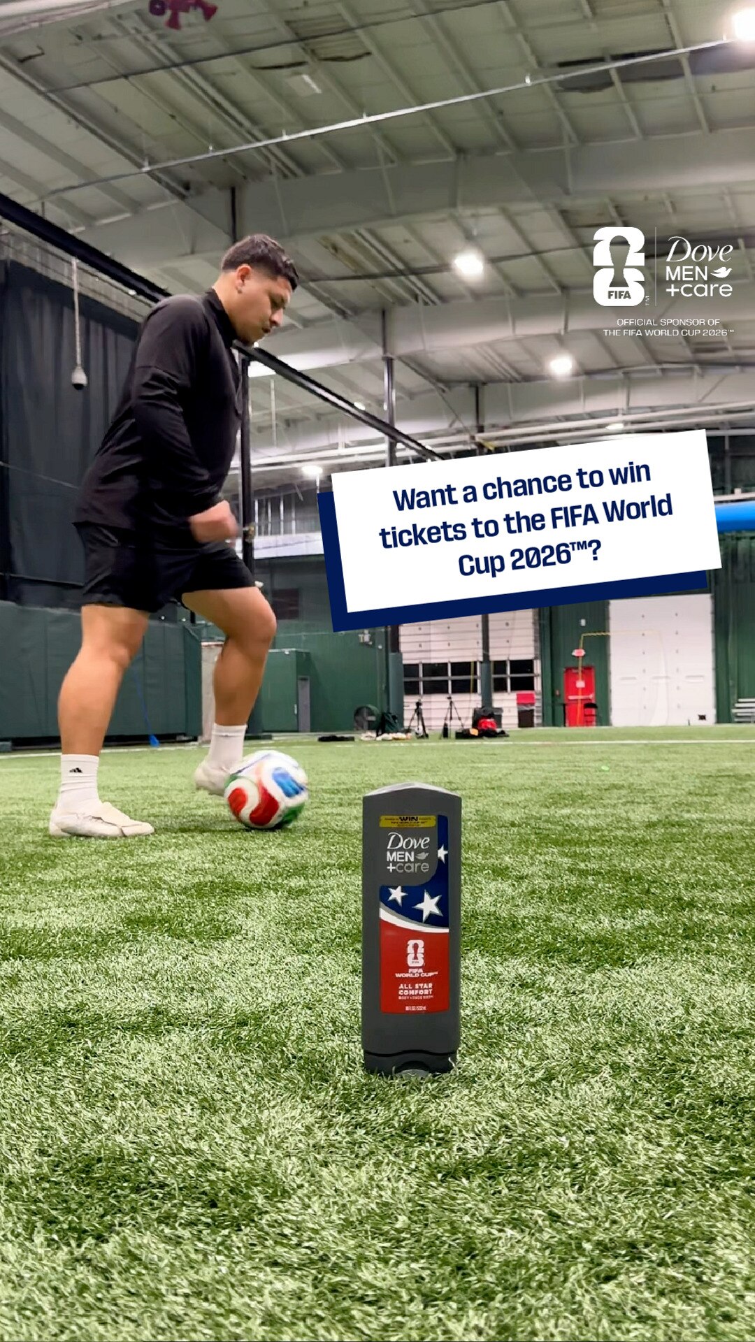 Dove Men+Care Facebook ad