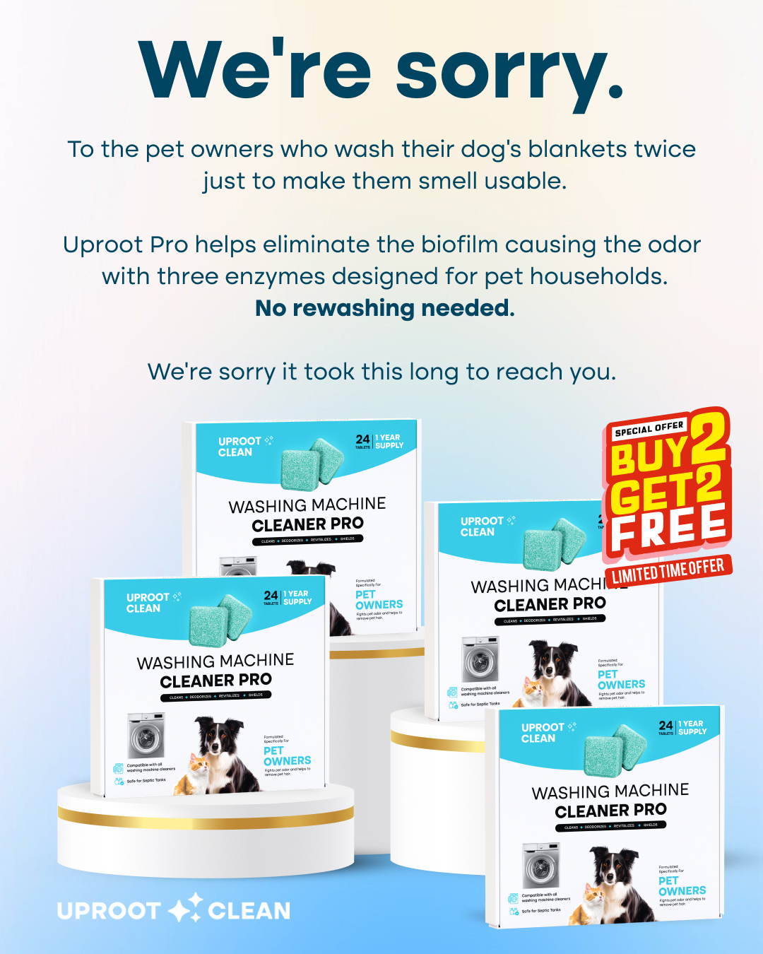 Uproot Clean Facebook ad
